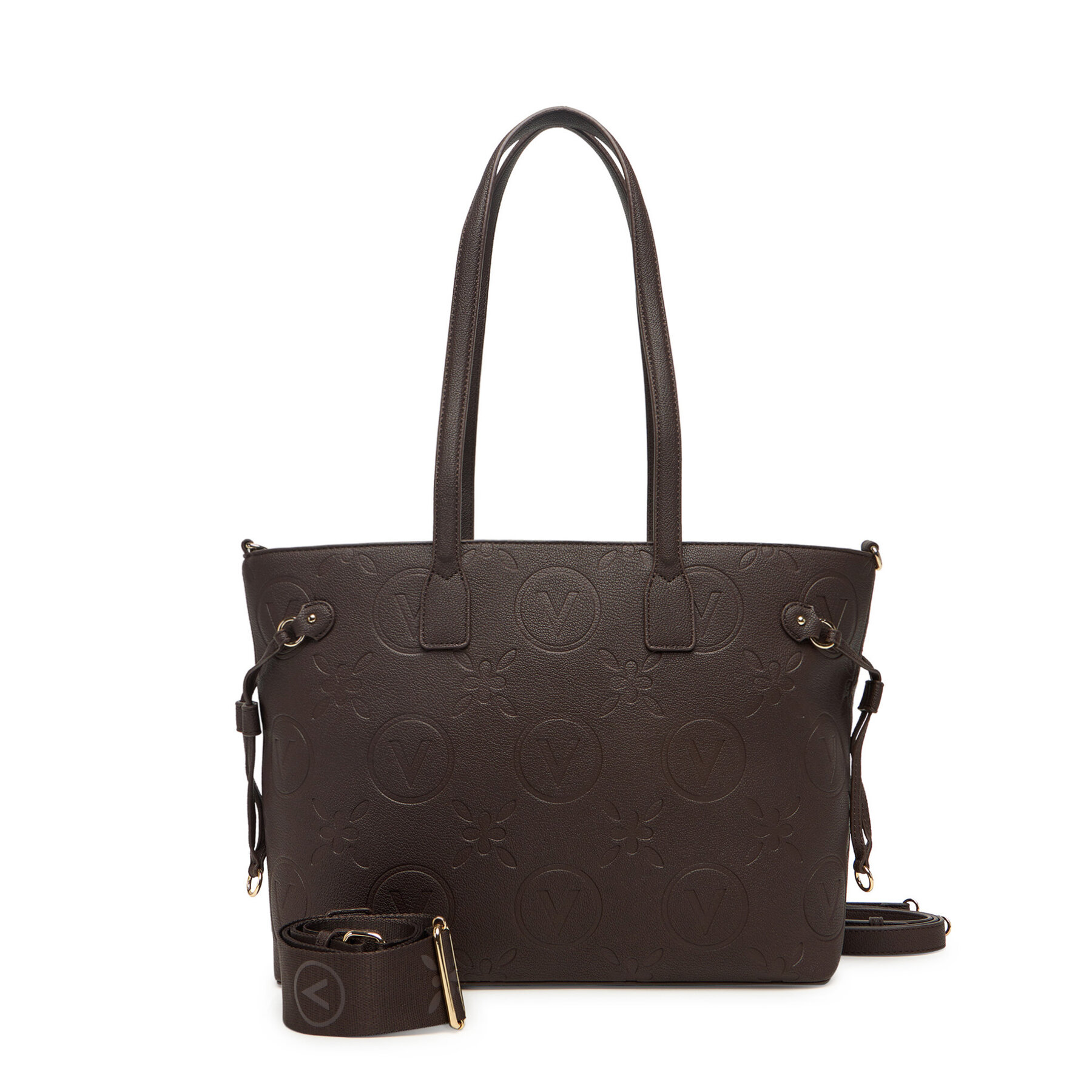 Valentino Τσάντα Valentino Samba Re VBS8ZG01 Καφέ