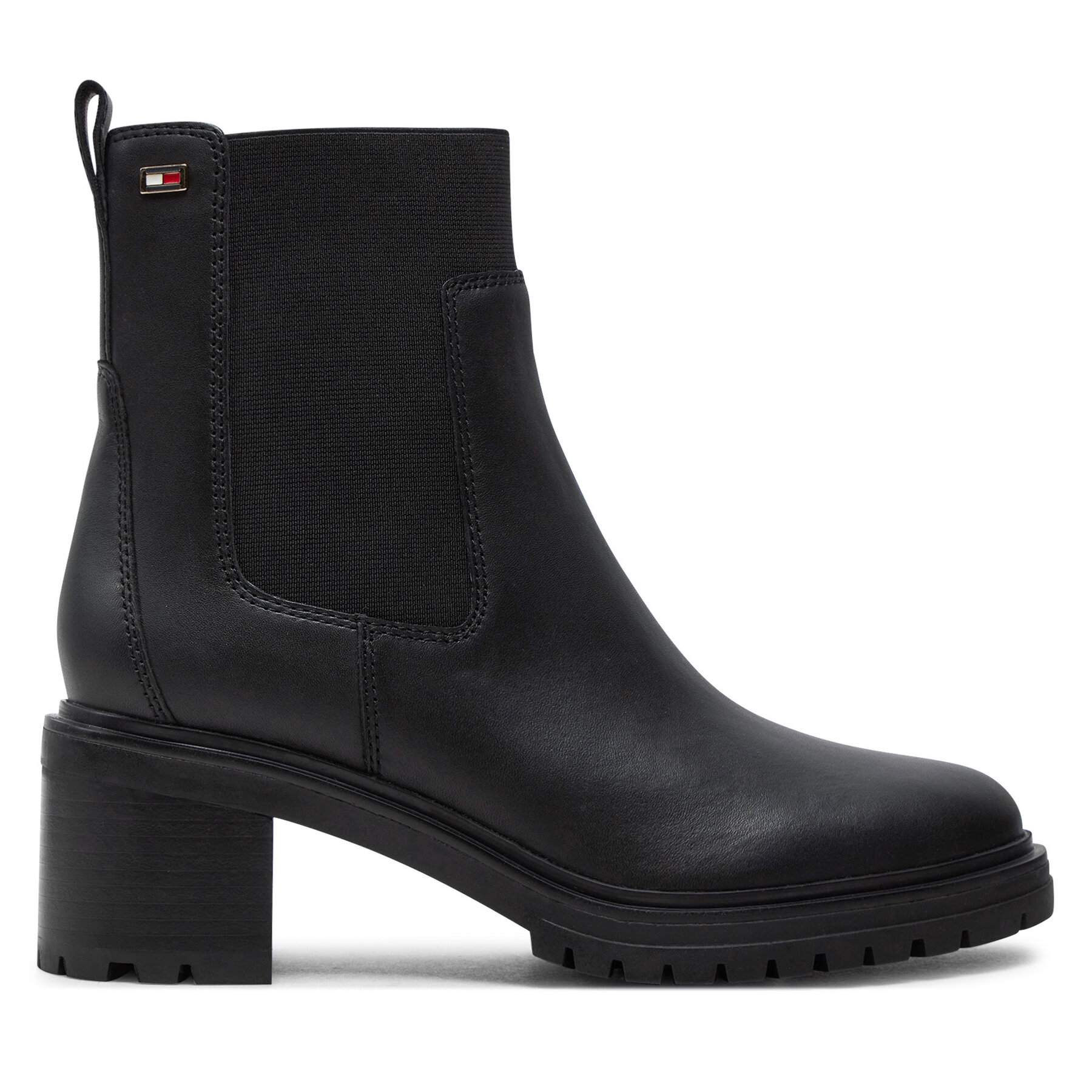 Ghete Jodhpur Tommy Hilfiger FW0FW08163 Negru