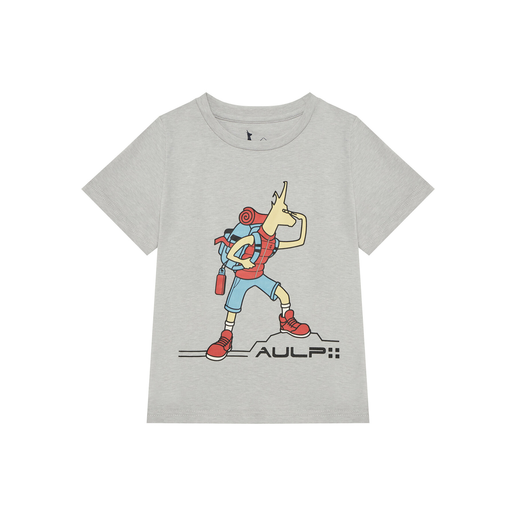 Aulp Aulp T-Shirt Timon Γκρι Regular Fit