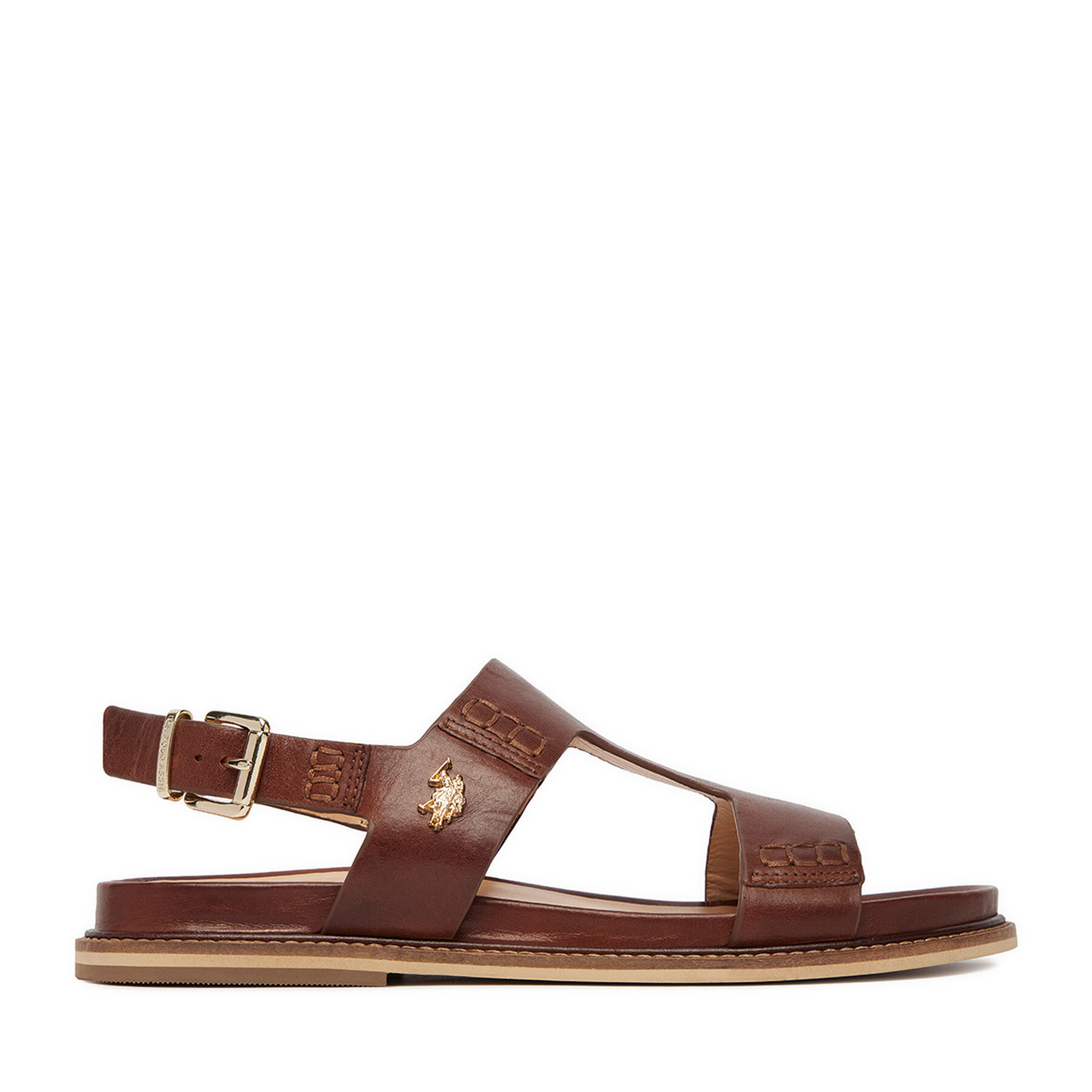 Sandales U.S. Polo Assn. EO-ADELI002W/6L1 Brūns
