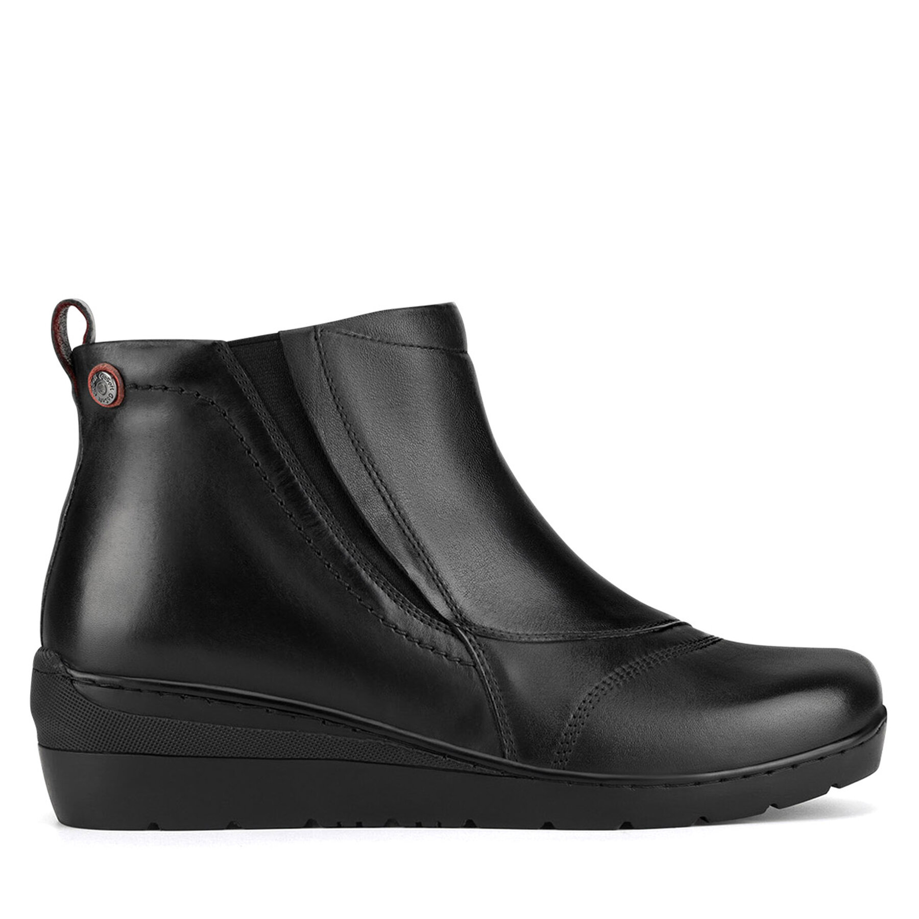 Damen Stiefeletten Go Soft, Schuhgröße 37, Schwarz, WI16-WARUNA-09