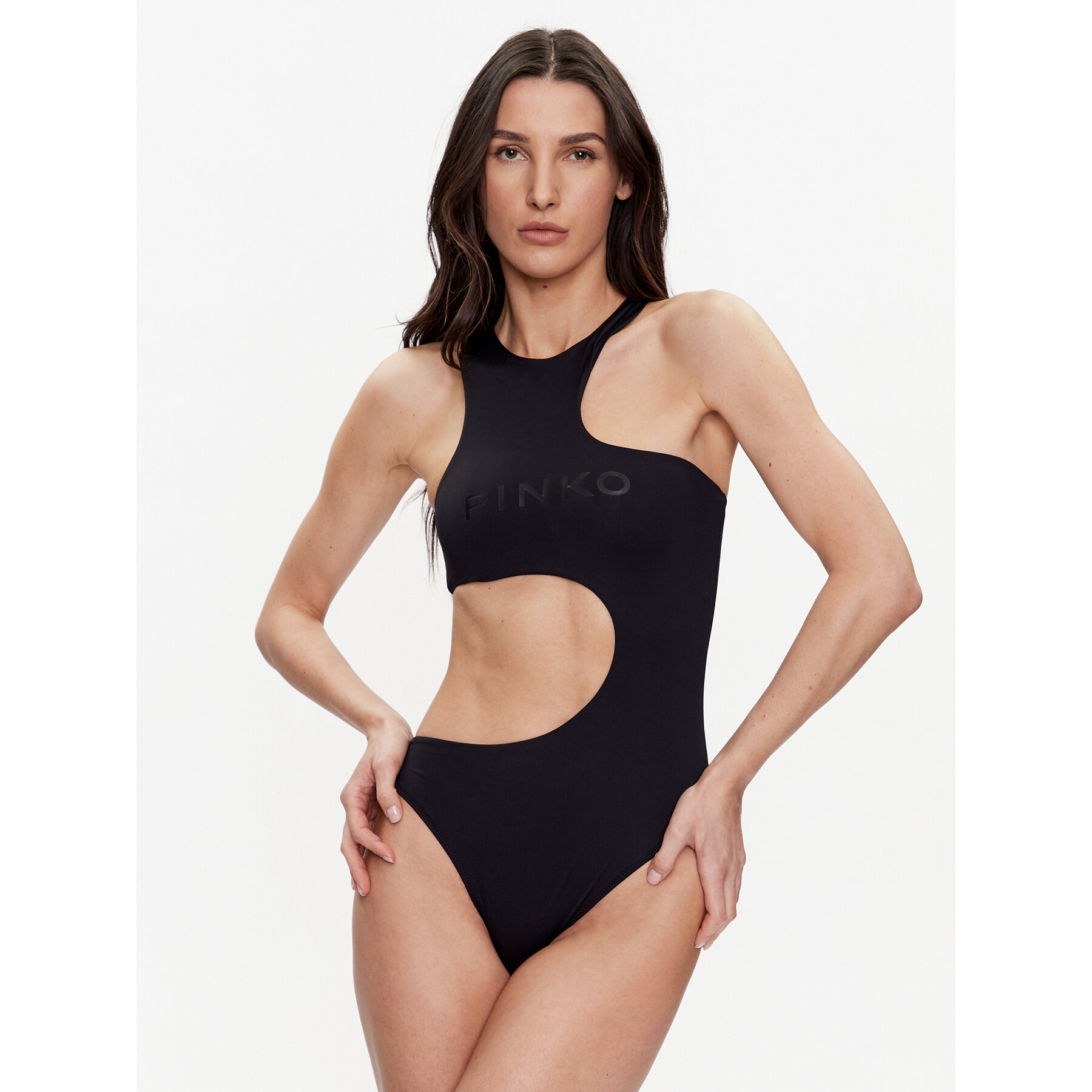 Pinko Badeanzug Bloch 101040 A0S4 Schwarz