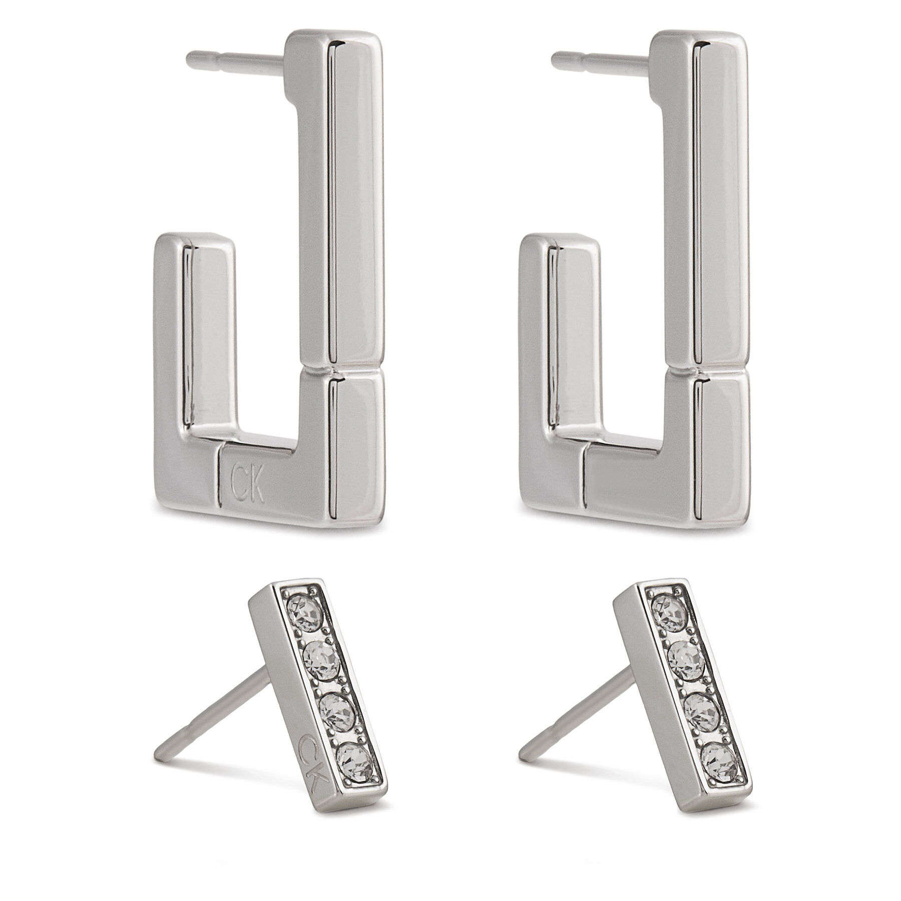 Обици Calvin Klein 35000459 Сребрист