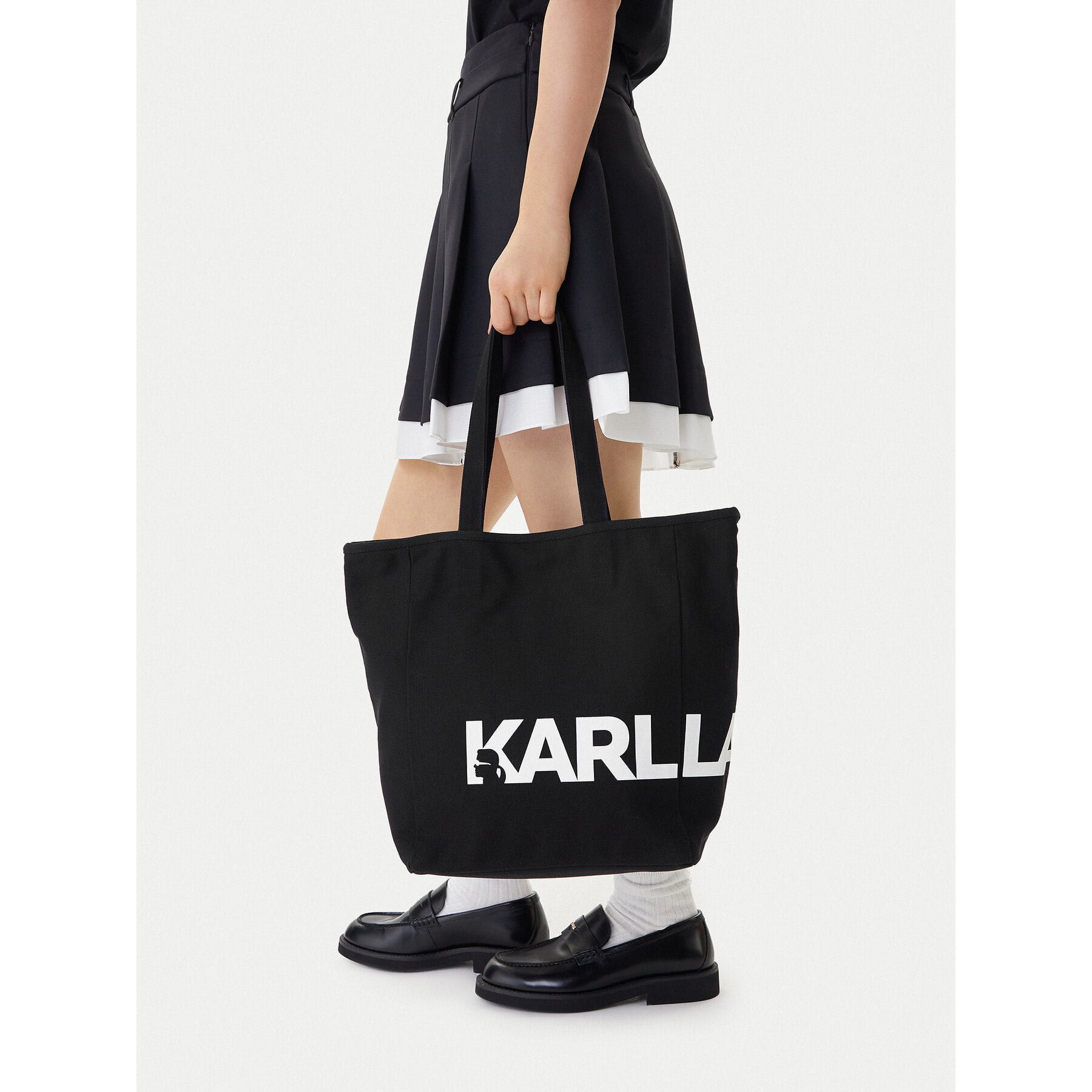 Kabelka KARL LAGERFELD B1W50050 Čierna