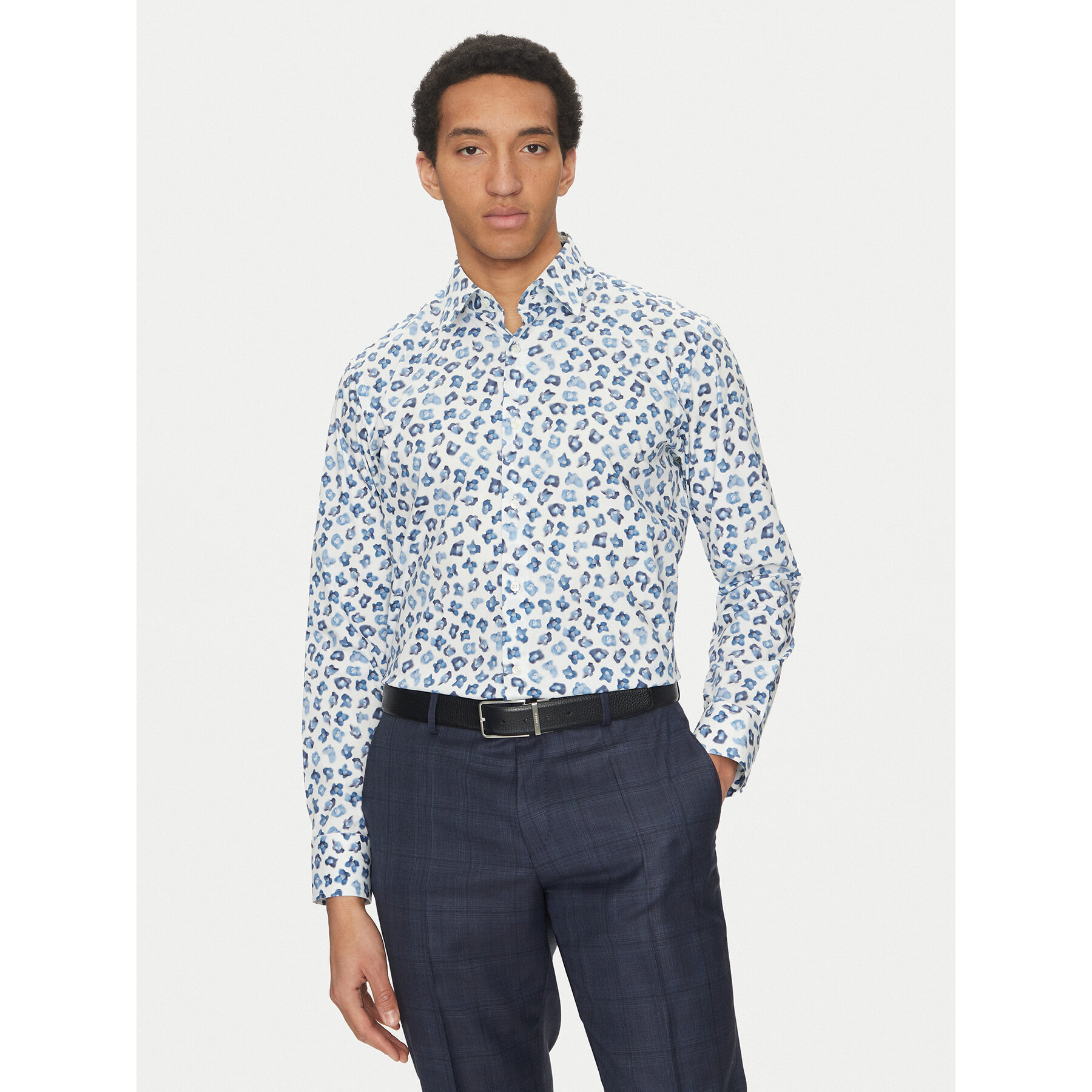 BOSS Hemd Joe 50532881 Blau Regular Fit