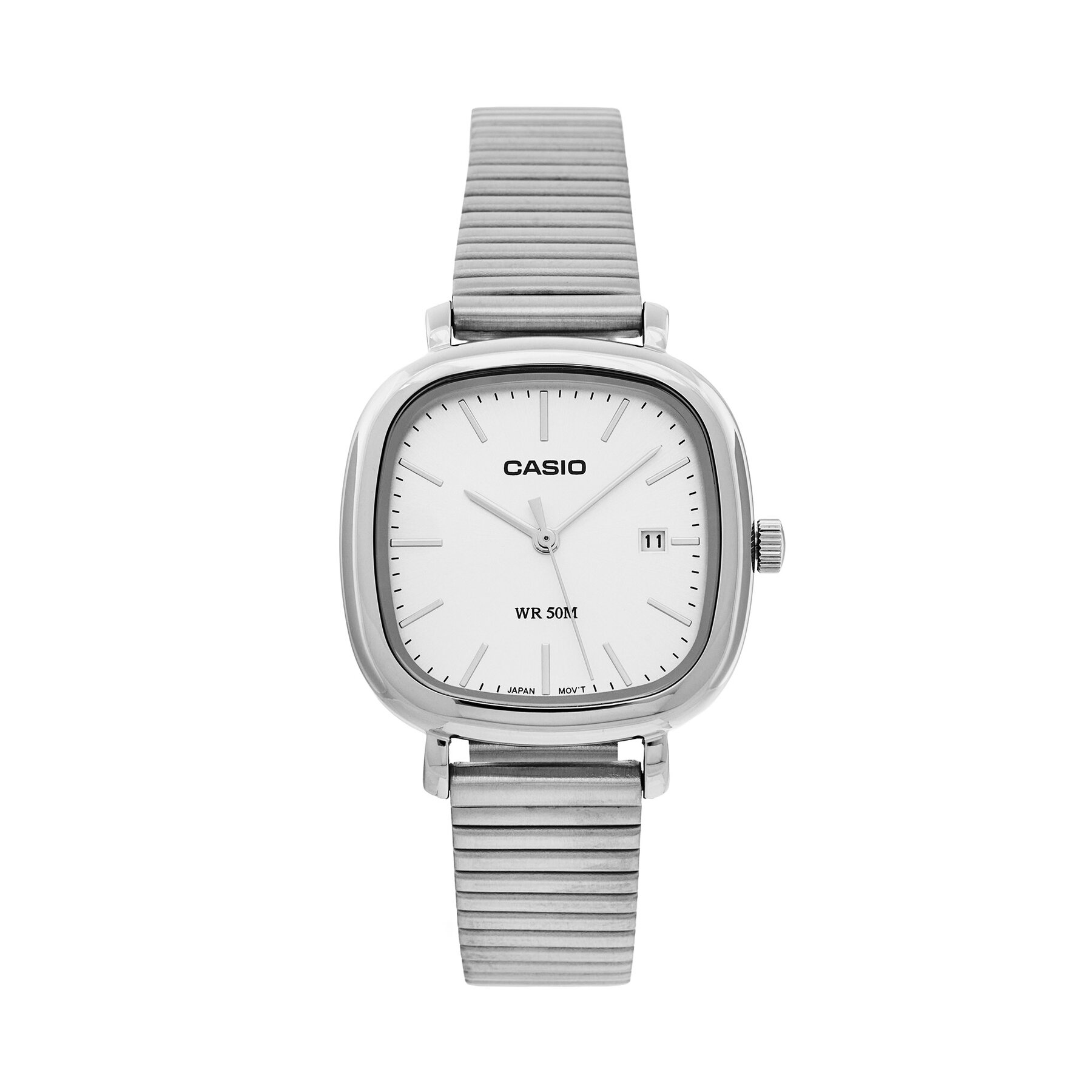 Ročna ura Casio LTP-B166D-7AVEF Srebrna