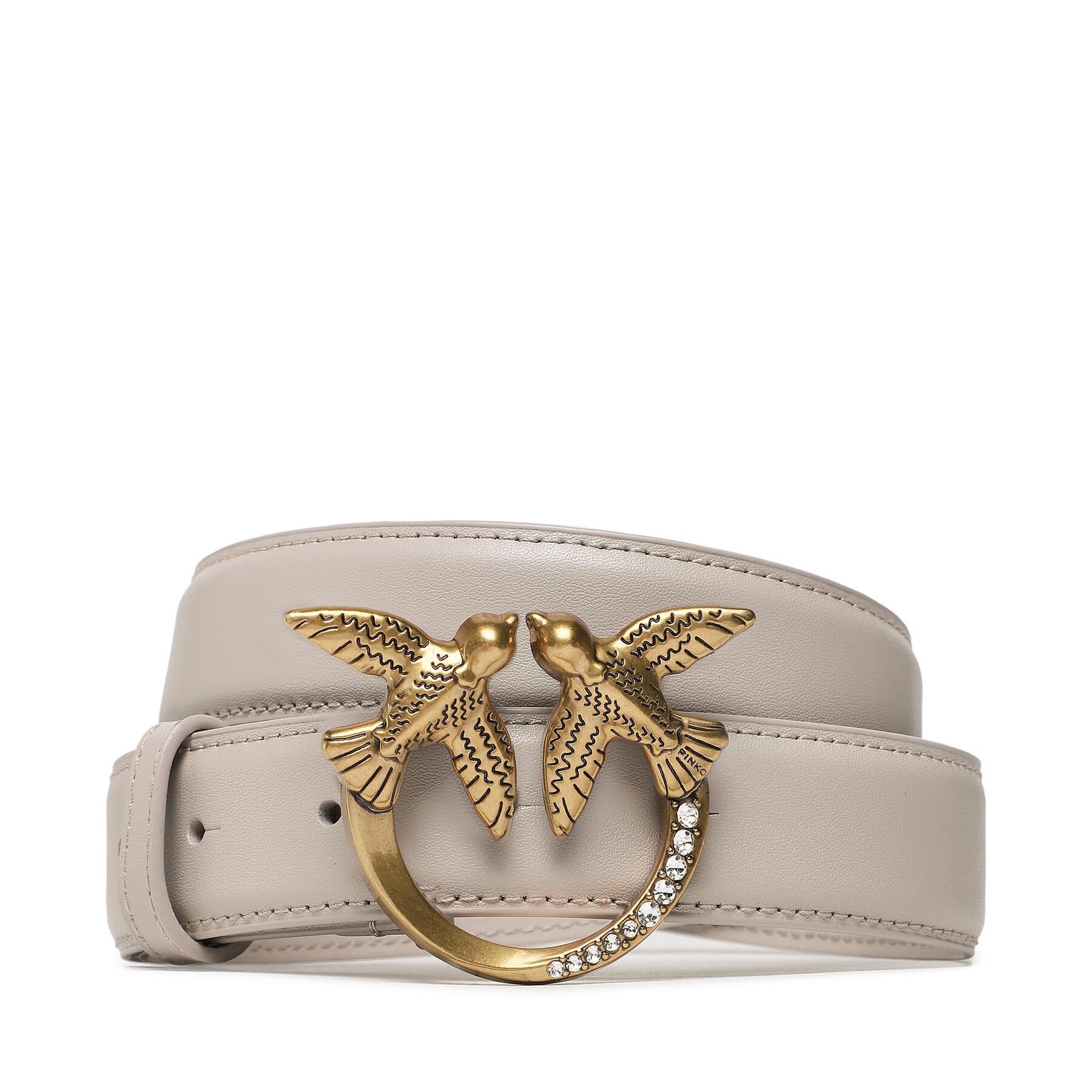 Curea de Damă Pinko Love Berry H3 Belt PE 23 PLT01 100125 A0GY Grey I30Q 100125 imagine super redus 2022