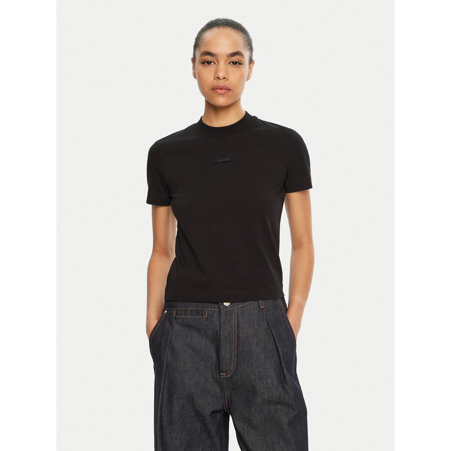 JACQUEMUS T-shirt 24E241JS133 Nero Regular Fit