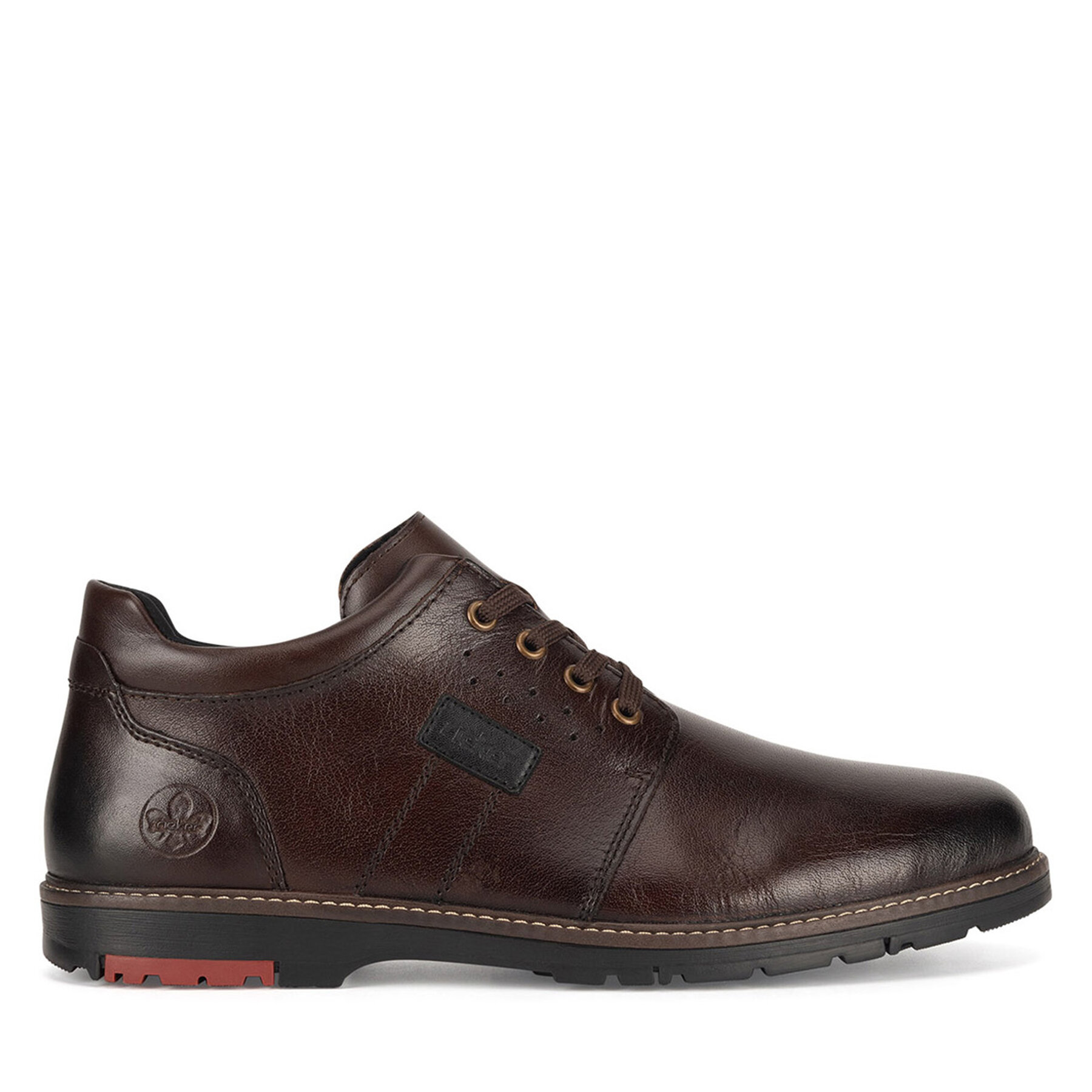 Polobotky Rieker 10511-25 Hnědá