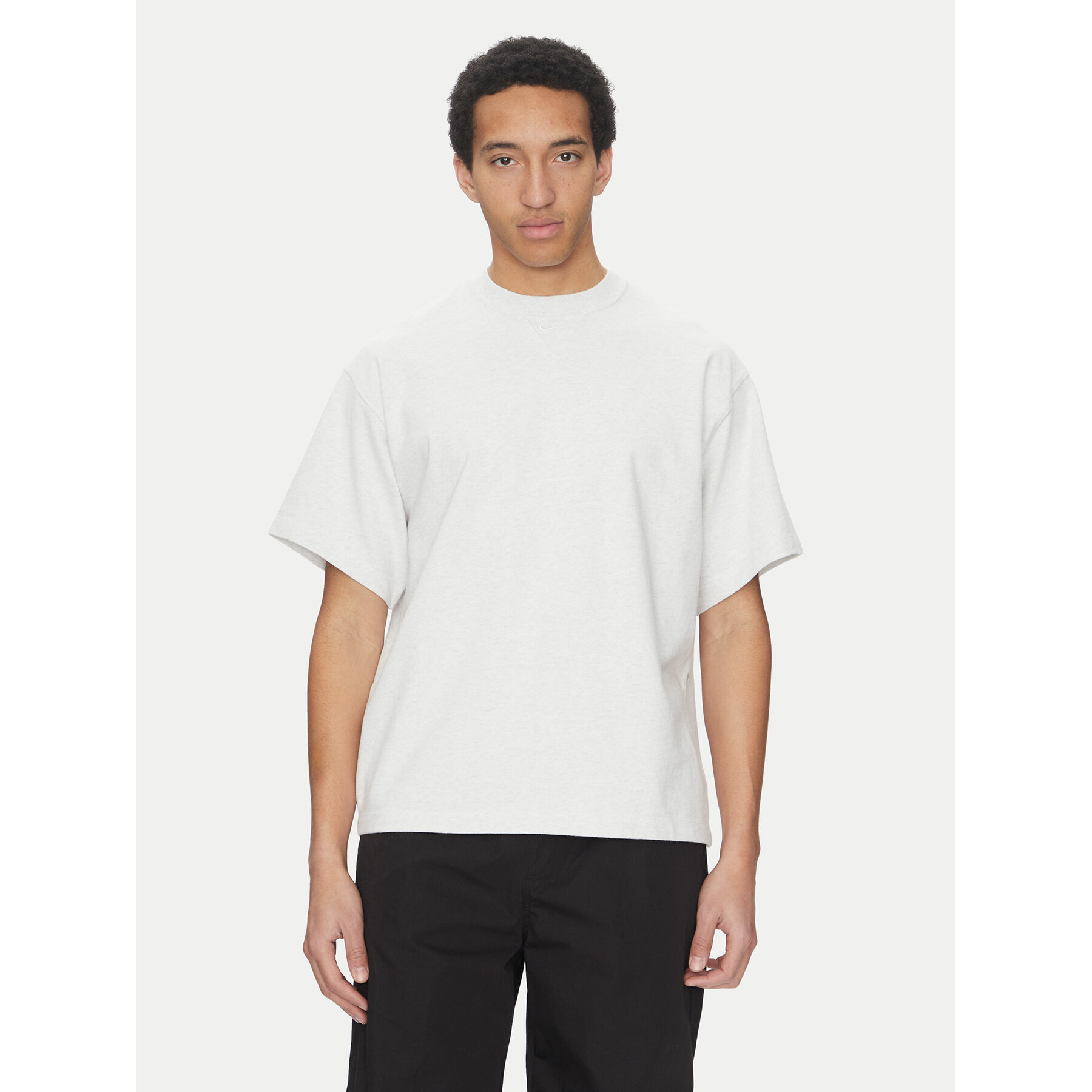 Nike T-Shirt FB7865 Γκρι Relaxed Fit