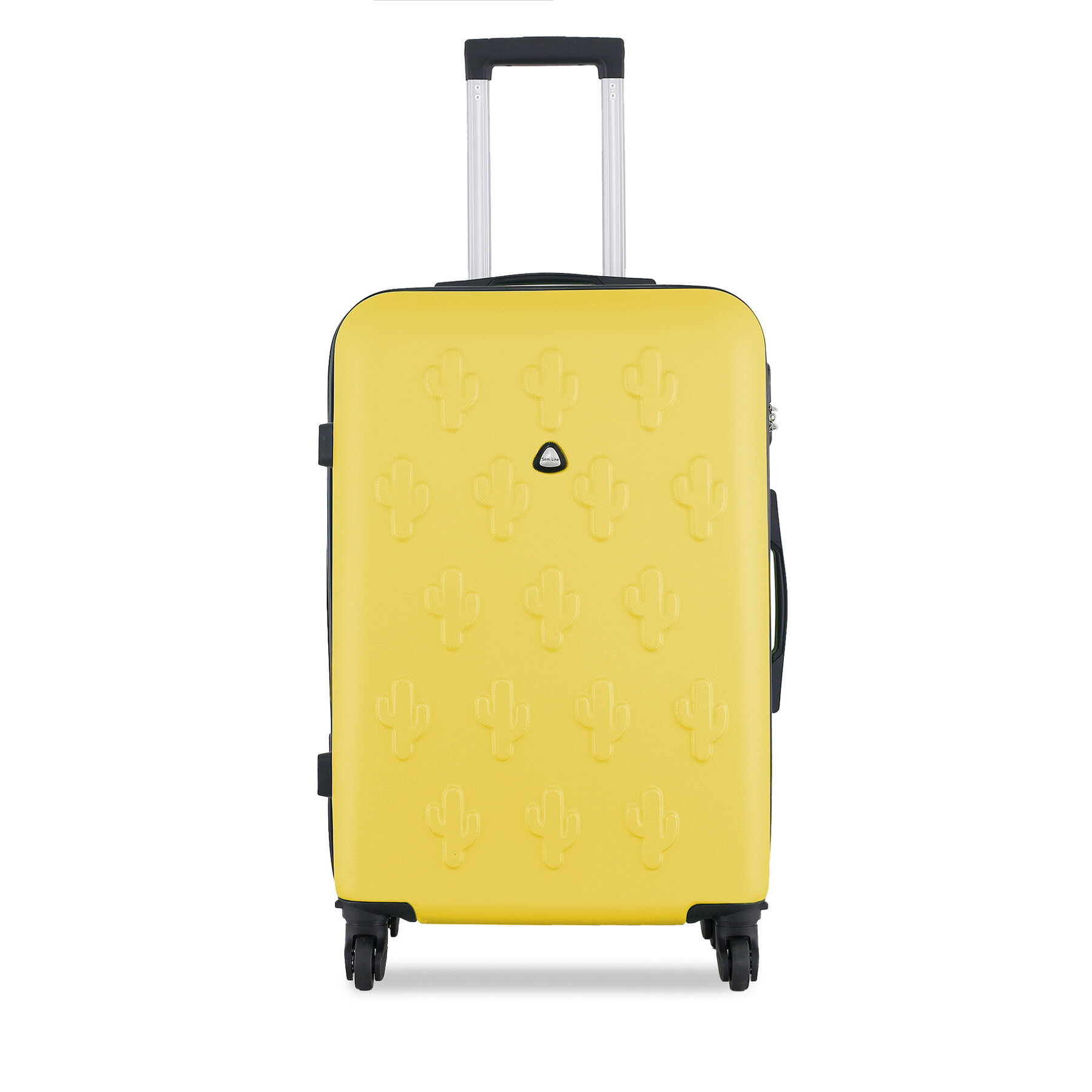 Valiză mare Semi Line T5947-3 Galben