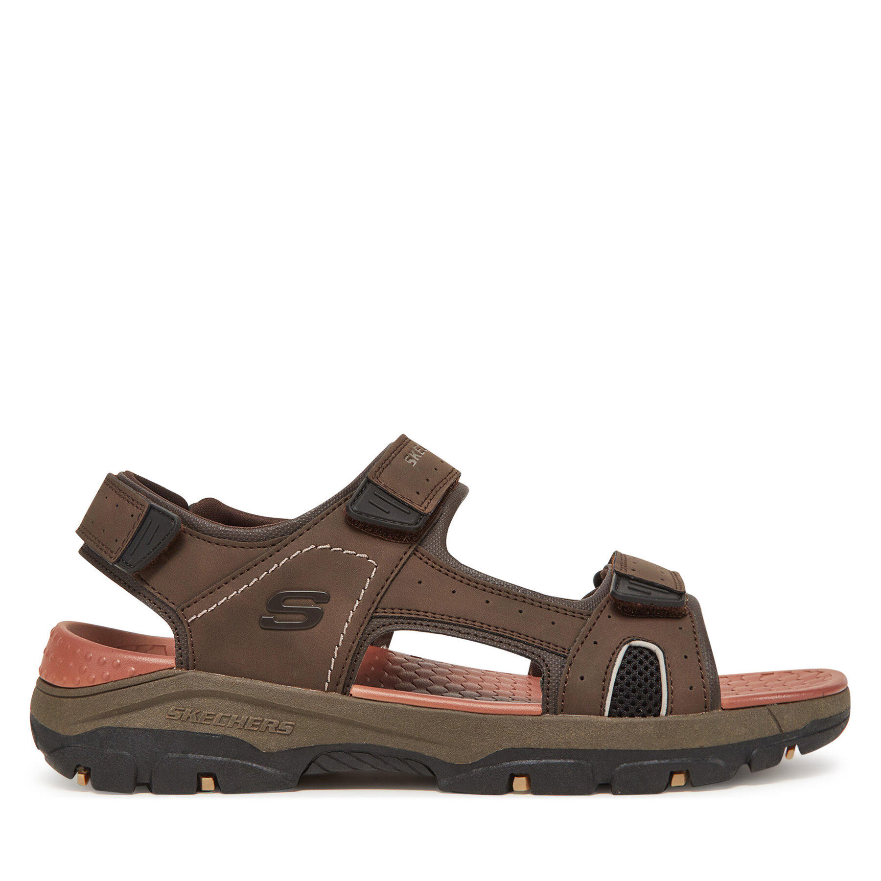 Sandále Skechers Tresmen-Hirano 204106/CHOC Hnedá