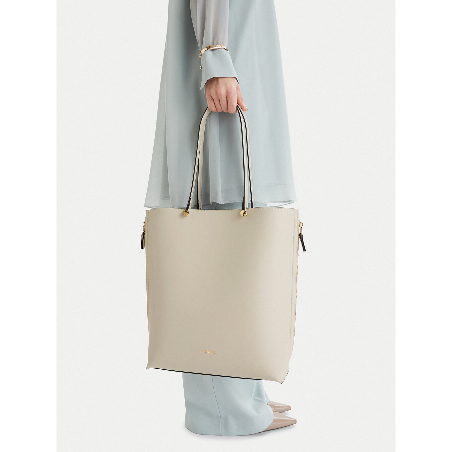 Дамска чанта GINO ROSSI EO-LX10245 Екрю