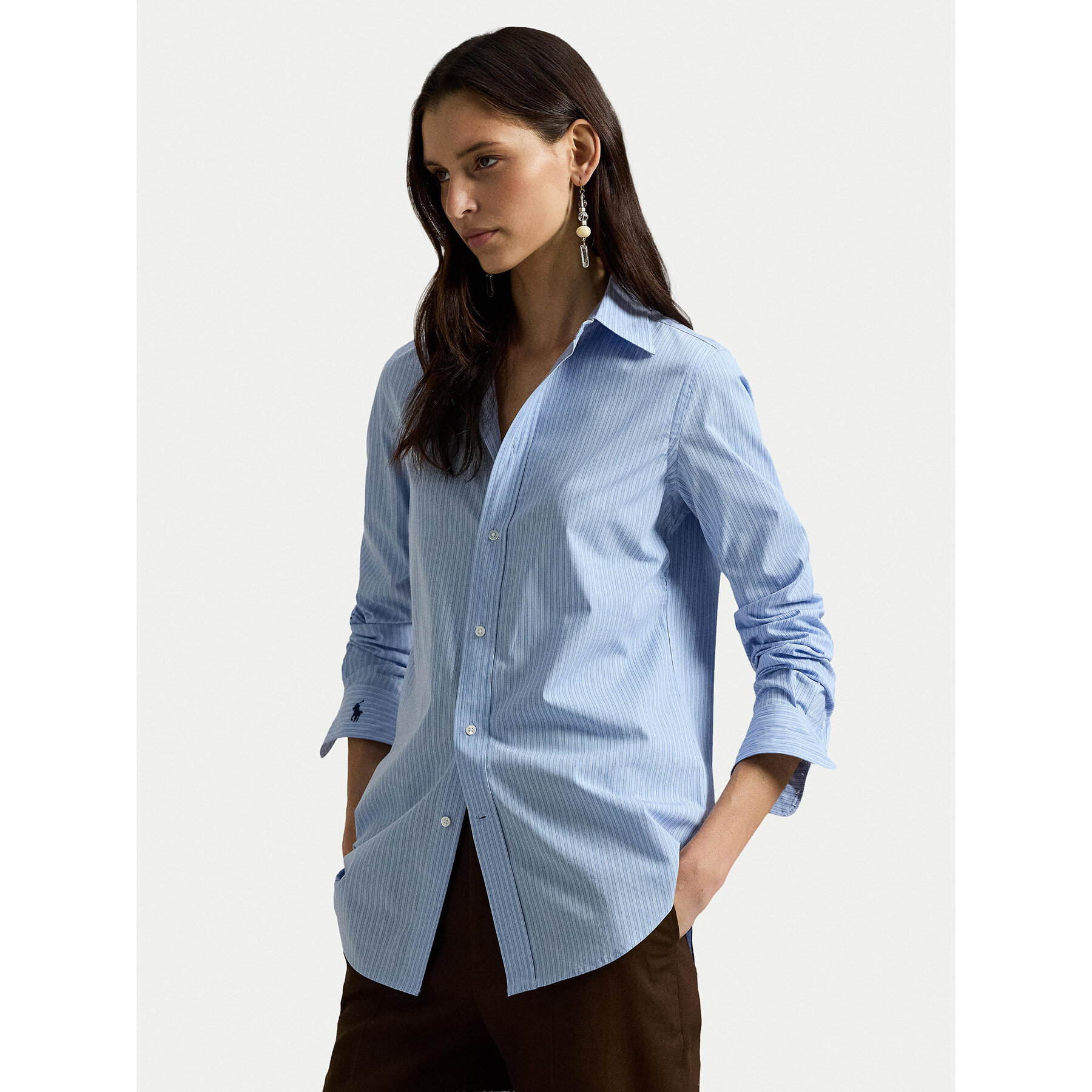 Polo Ralph Lauren Hemd 211941509500 Himmelblau Slim Fit