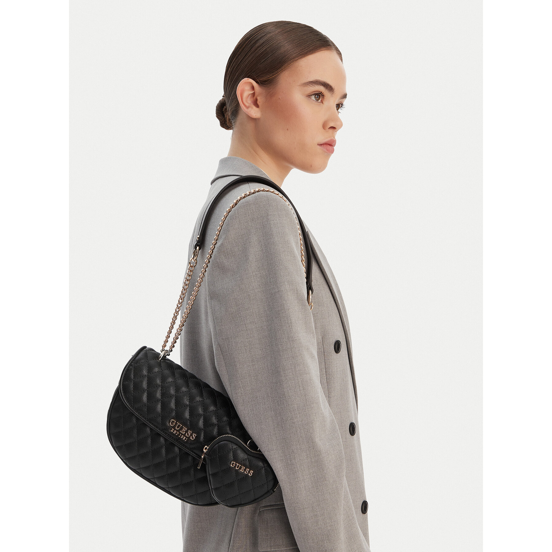 Дамска чанта Guess Atabey HWQG98 94210 Черен