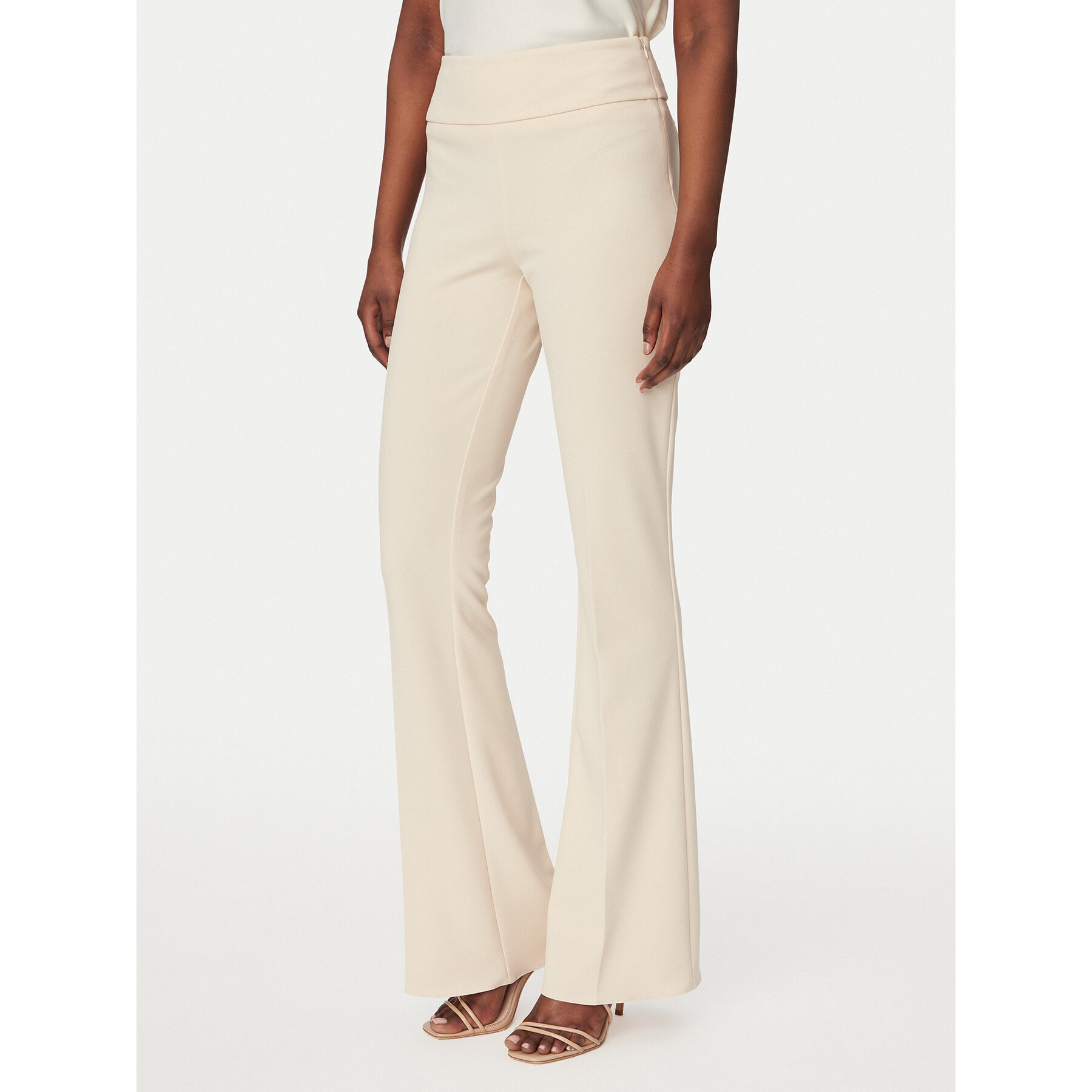Rinascimento Stoffhose CFC0127875003 Beige Straight Fit