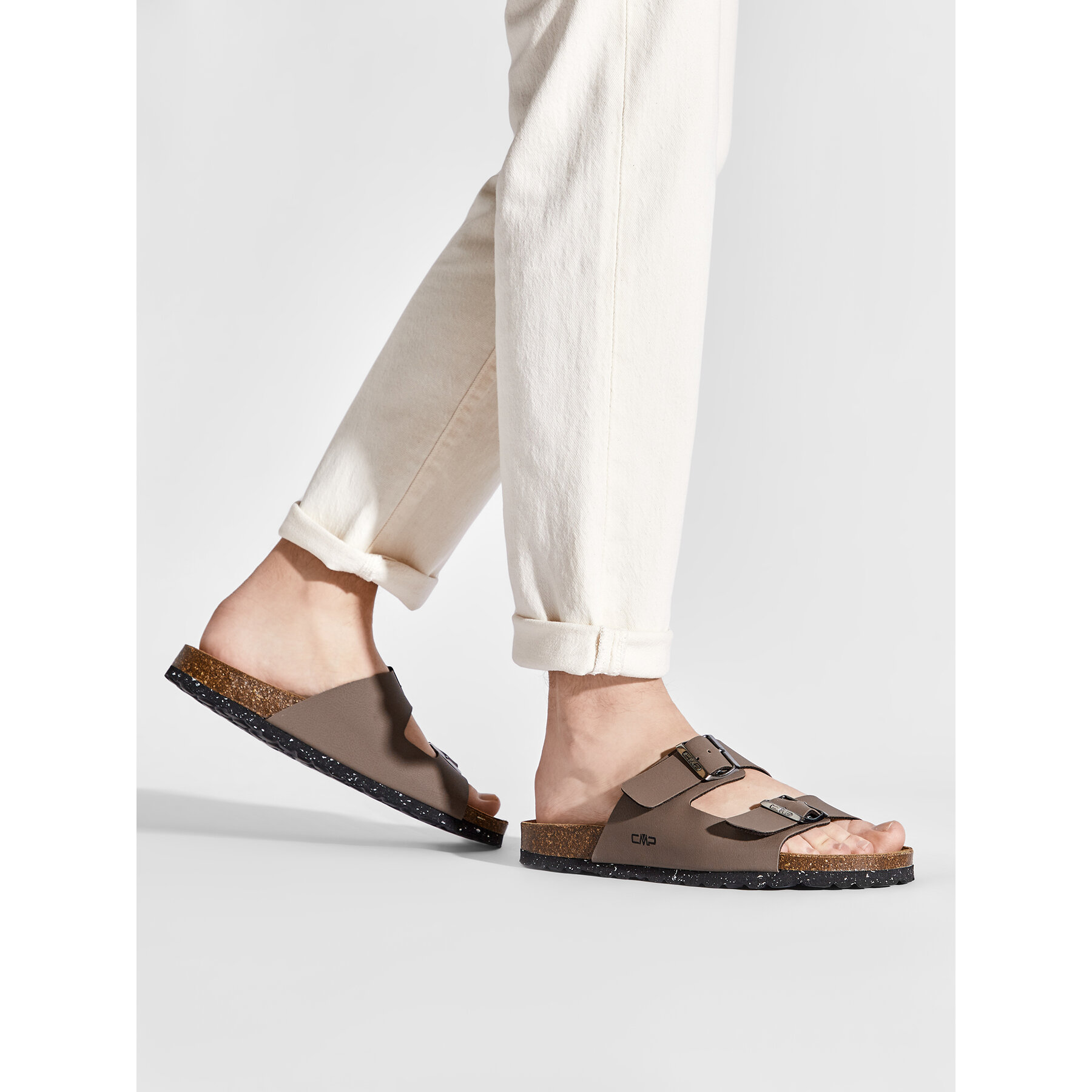 Natikače CMP Eco Thalita Slipper 3Q91017 Smeđa