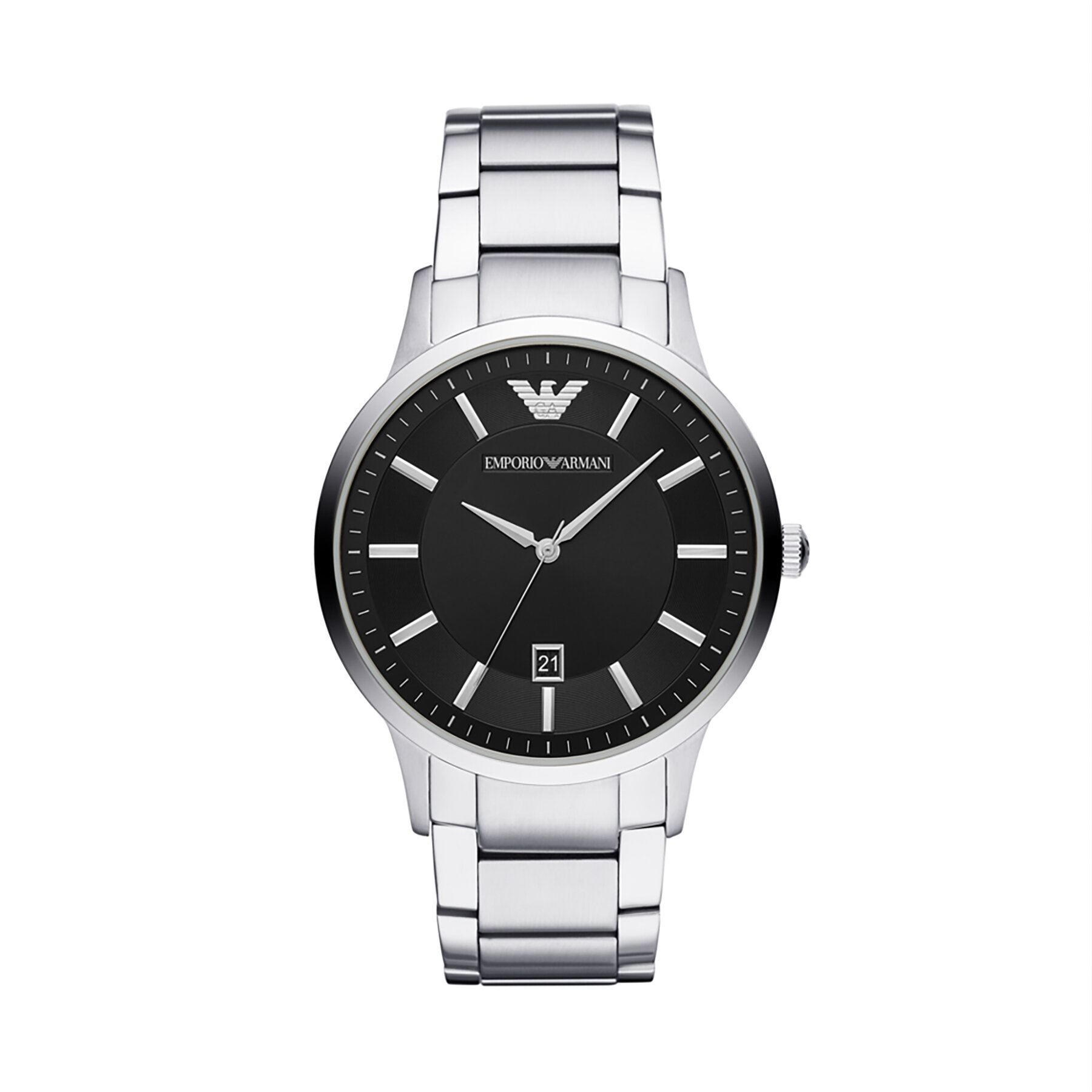 Ročna ura Emporio Armani AR11181 Srebrna