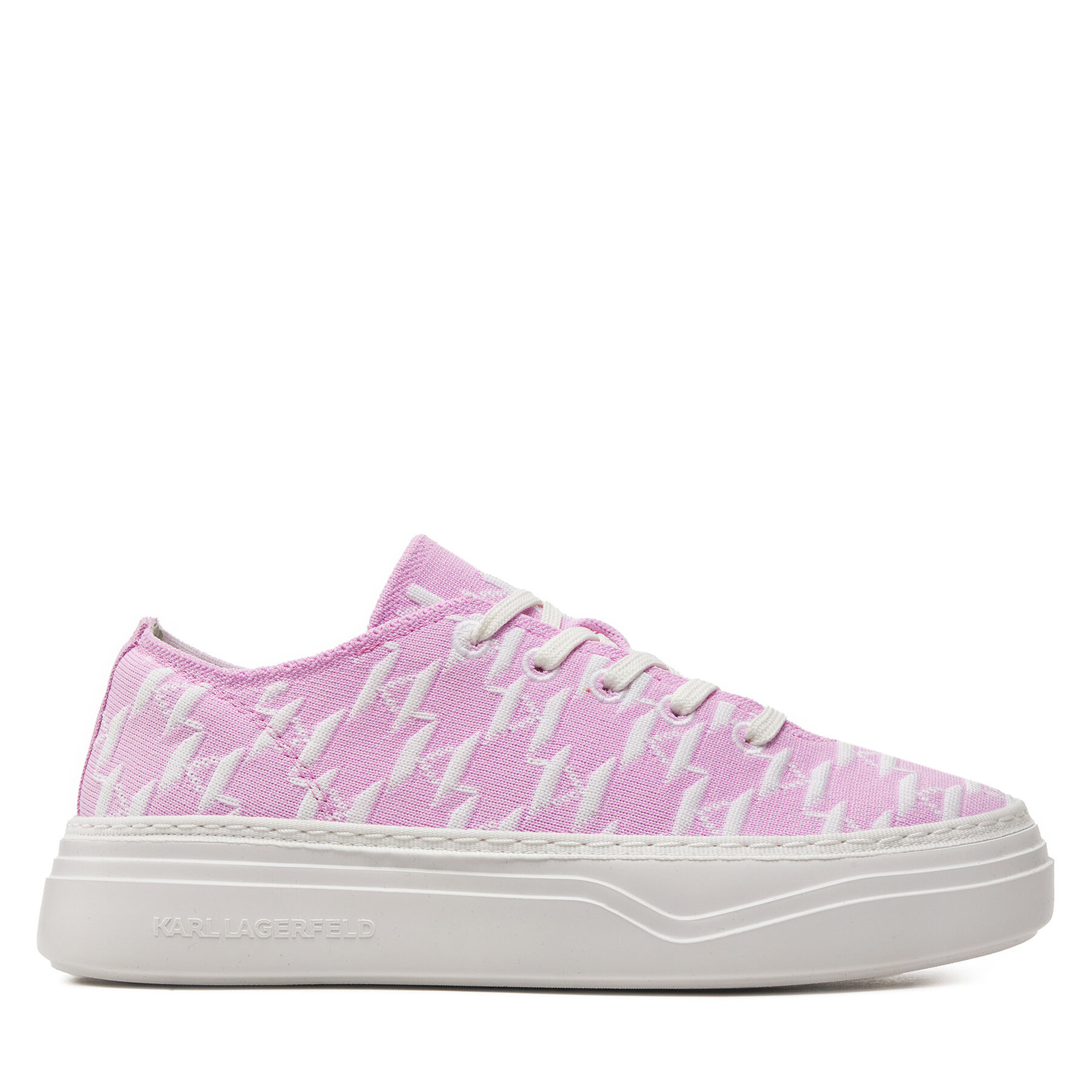 Sneakersy KARL LAGERFELD KL63421 Fialová