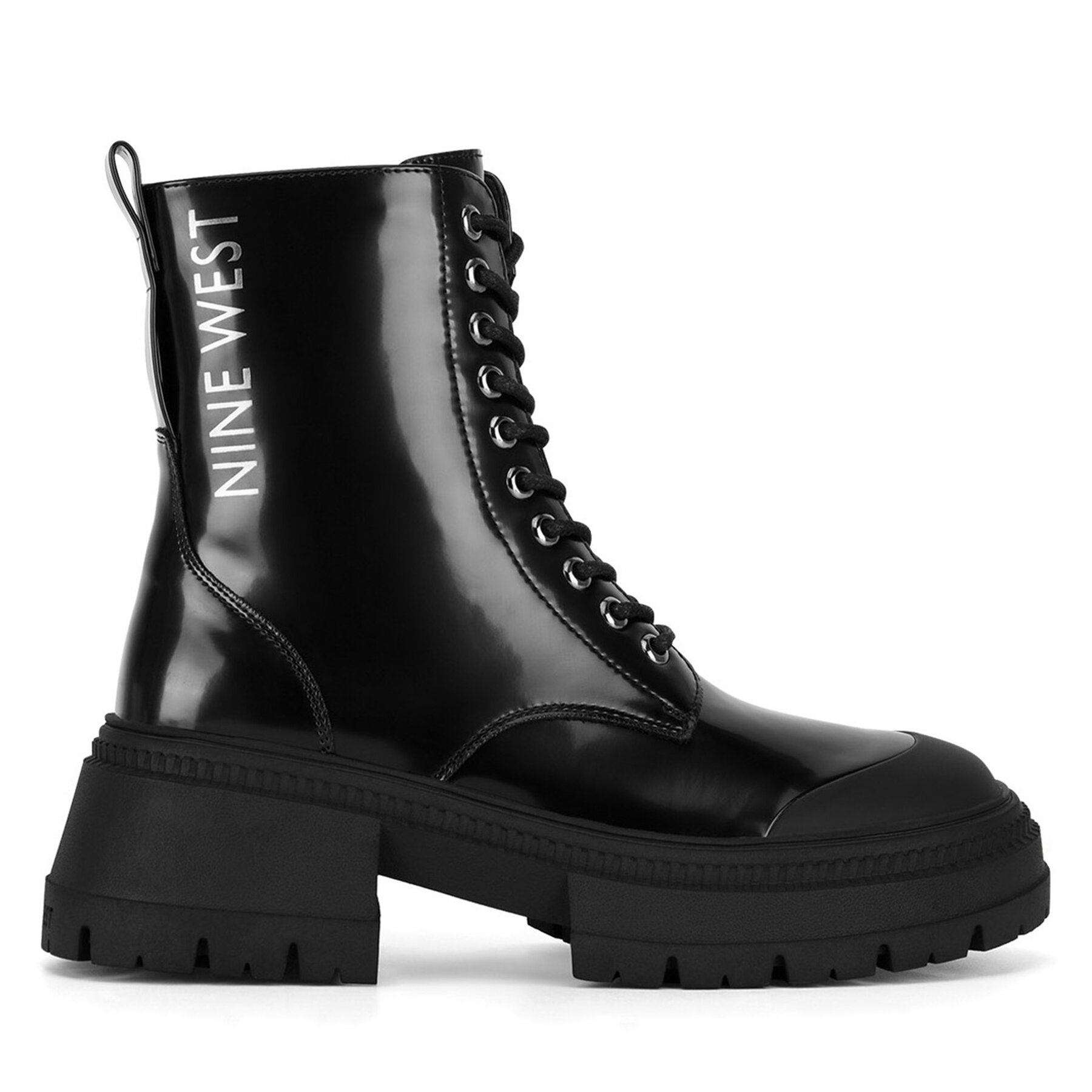 Šnurovacia obuv Nine West WFA3033-5 Čierna