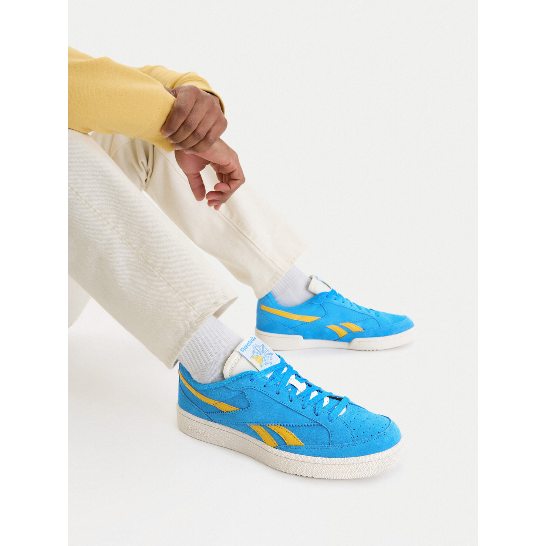 Tenisice Reebok EO-CLUB C GROUNDS 70 100245025 Plava