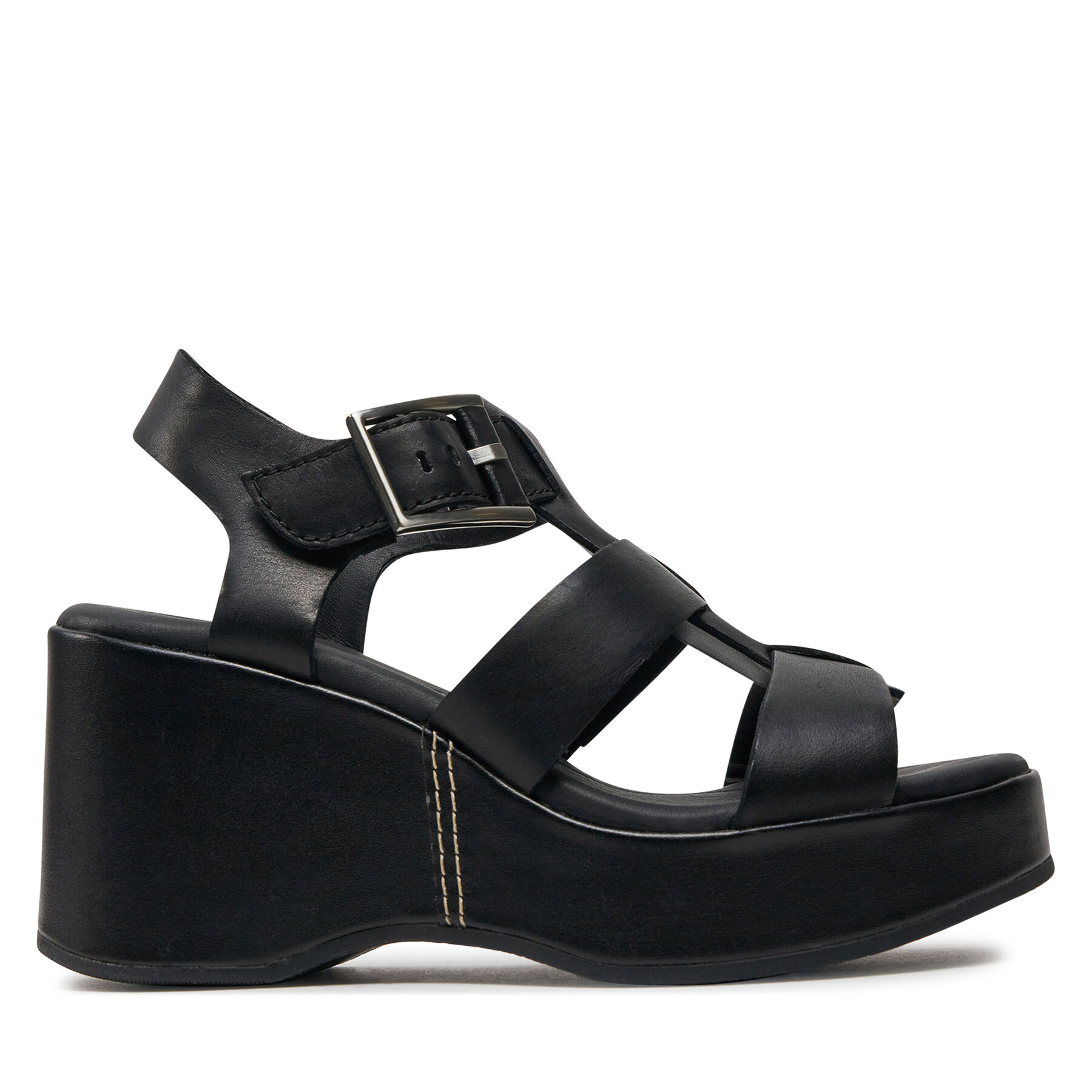 Damskie Sandały Clarks, Rozmiar 40 Czarny Manon Cove 26176294
