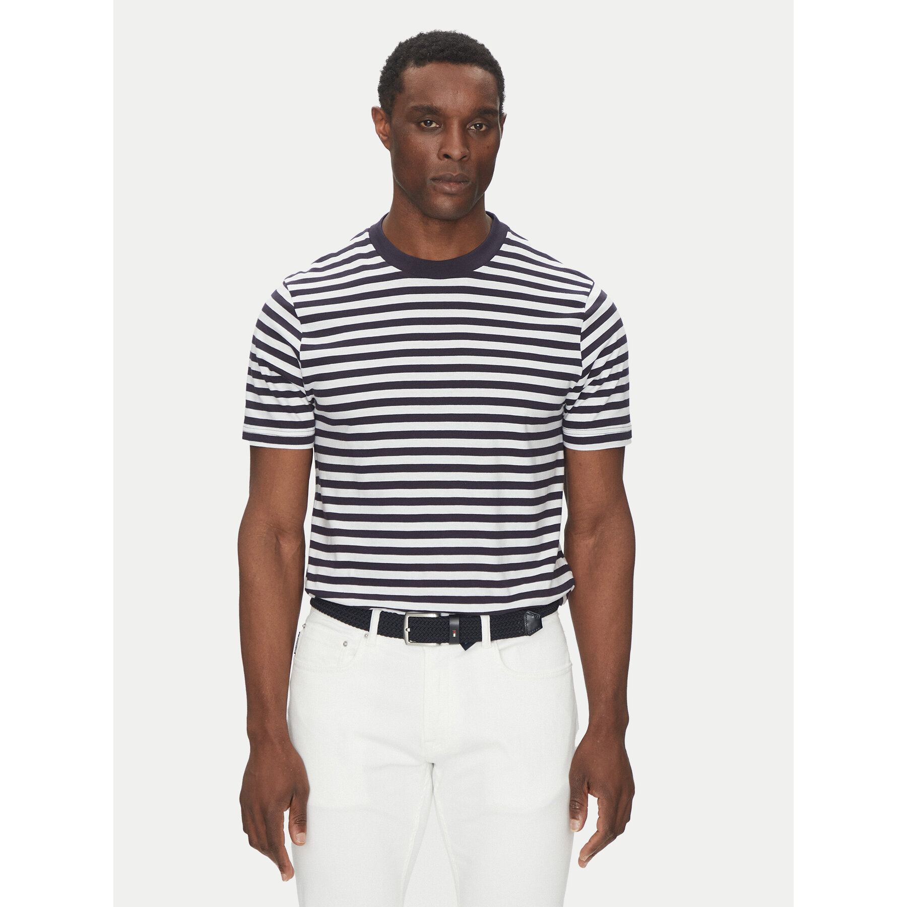 Hechter Paris Hechter Paris T-Shirt 75015 151923 Σκούρο μπλε Regular Fit