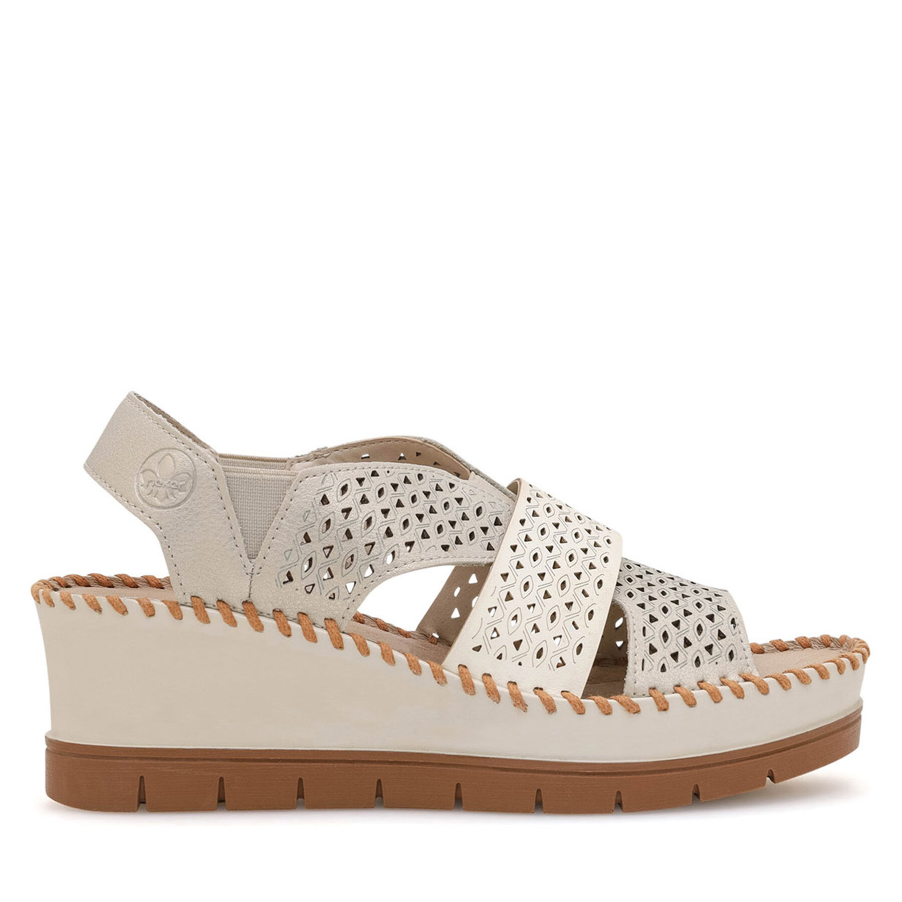 Sandale Rieker 60365-90 Bej