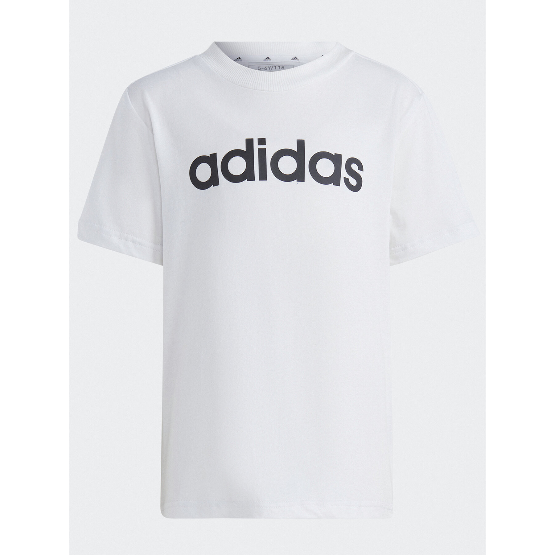 adidas T-shirt Essentials Lineage T-Shirt HR5904 Bianco Regular Fit