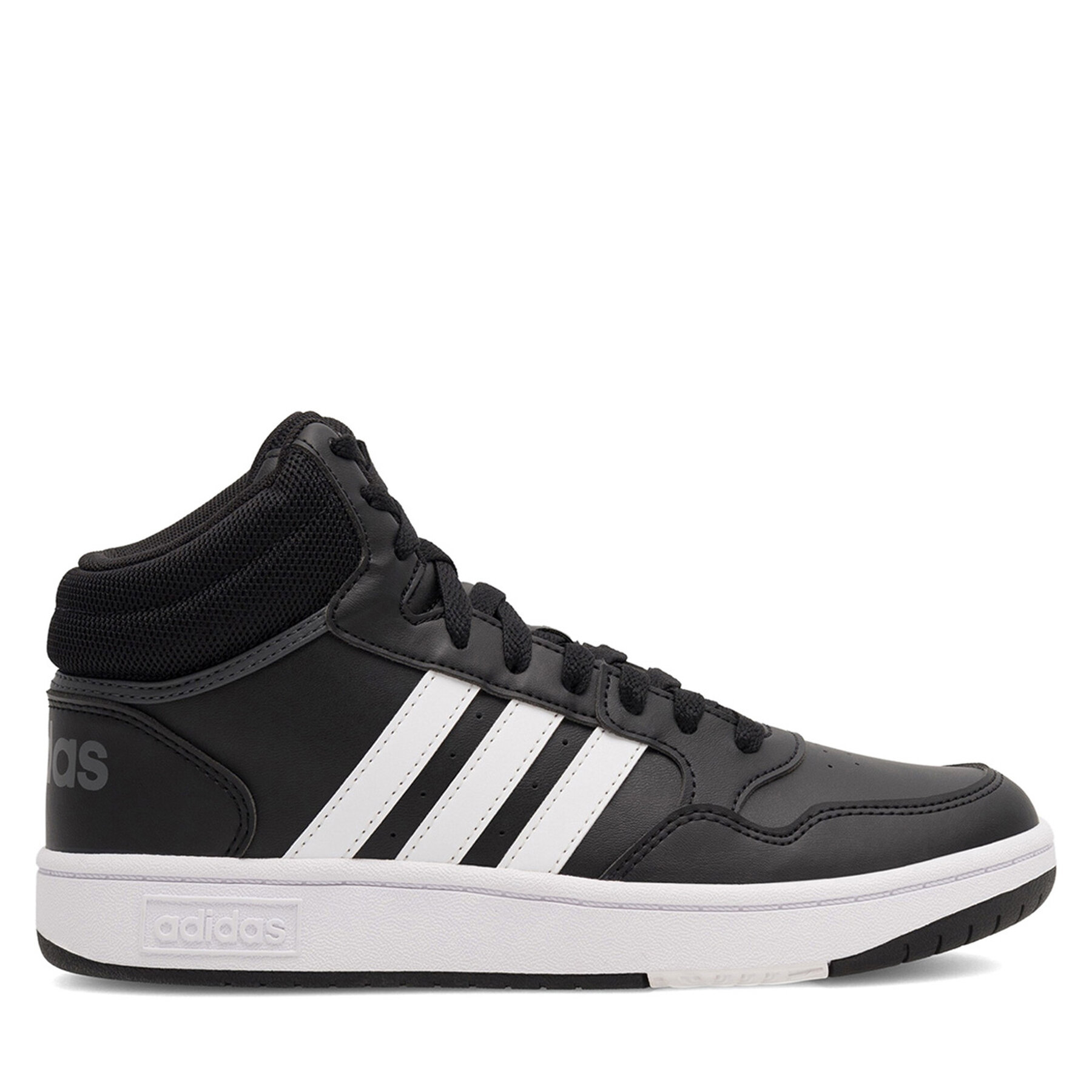 Snīkeri adidas HOOPS MID 3.0 K GW0402 Melns