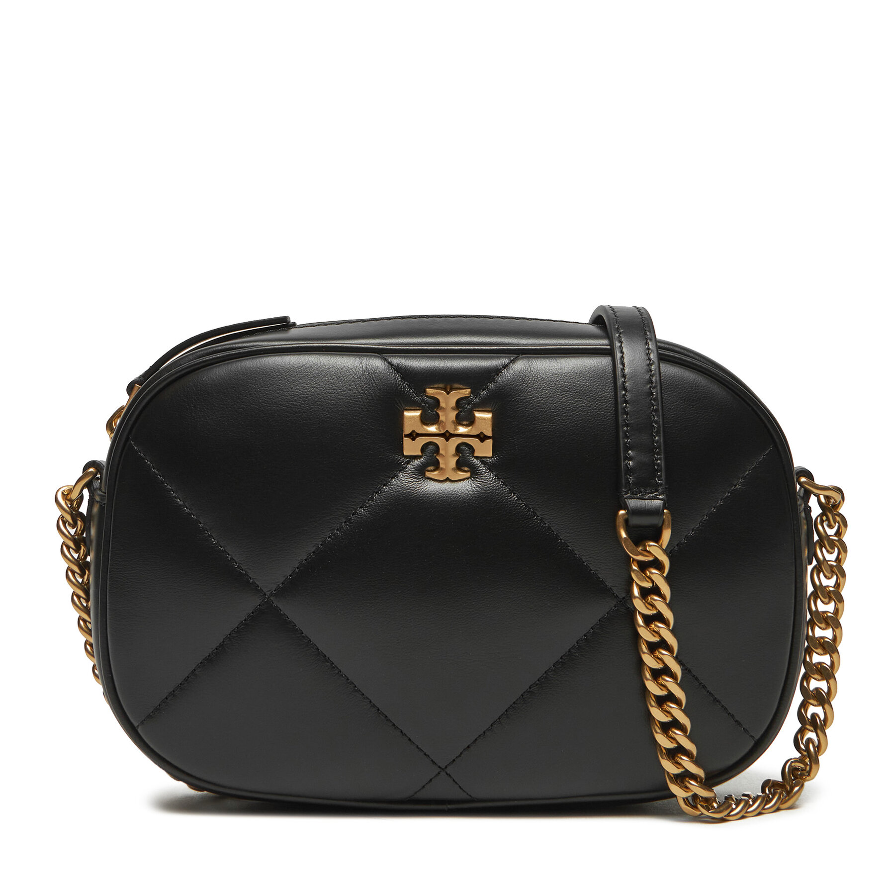 Handväska Tory Burch Kira Diamond Quilt Camera Bag 154715 Svart