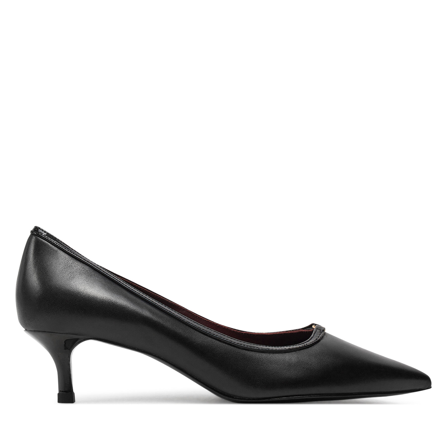 Stilettos Tory Burch Double T Buckle 160124 Svart