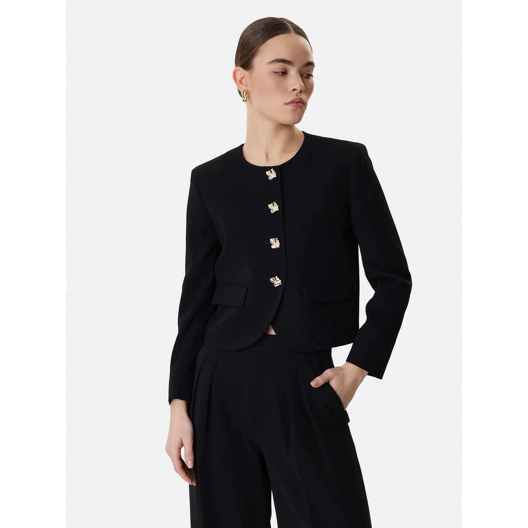 Marella Sakko Falesia 2613041063 Schwarz Regular Fit