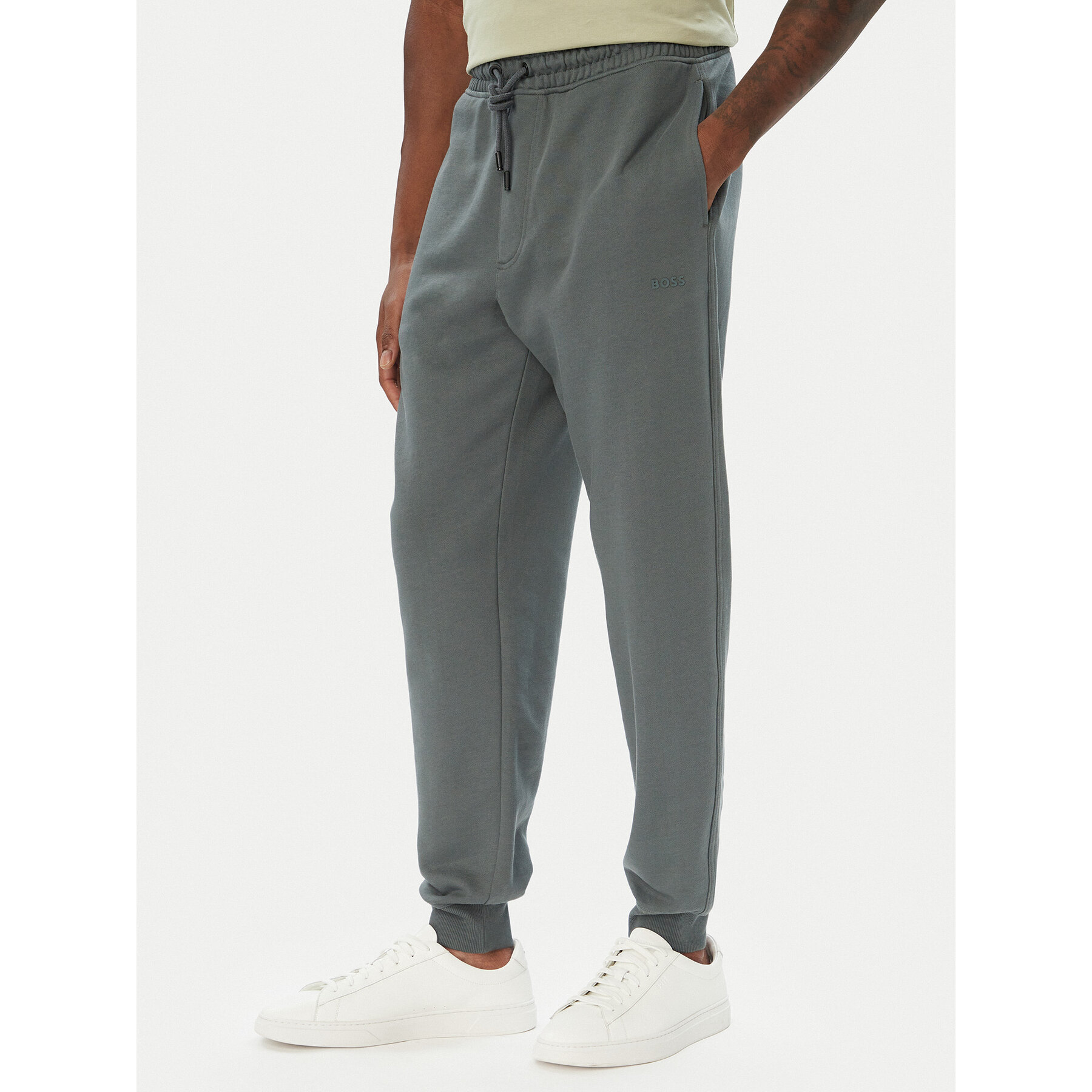 BOSS Jogginghose Sechup 50533392 Grün Regular Fit