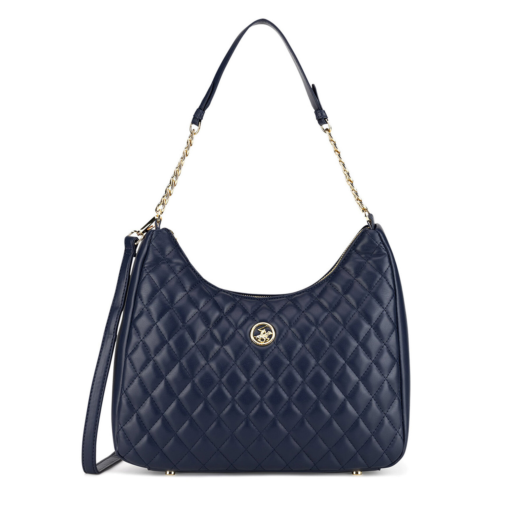 Дамска чанта Beverly Hills Polo Club BHPC-K-036-06 Тъмносин