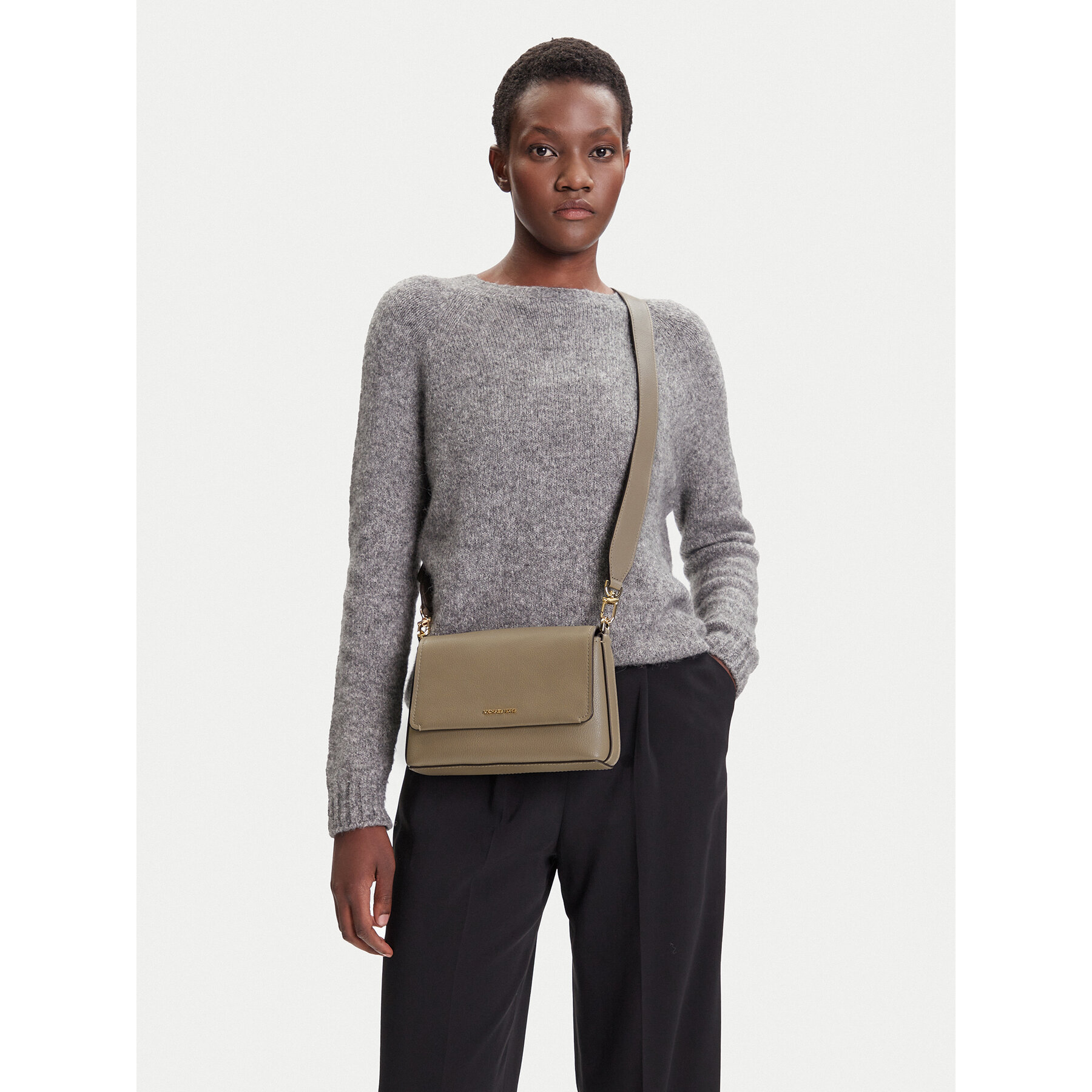 Τσάντα MICHAEL Michael Kors Nessa 30T5G8ZM1L Μπεζ