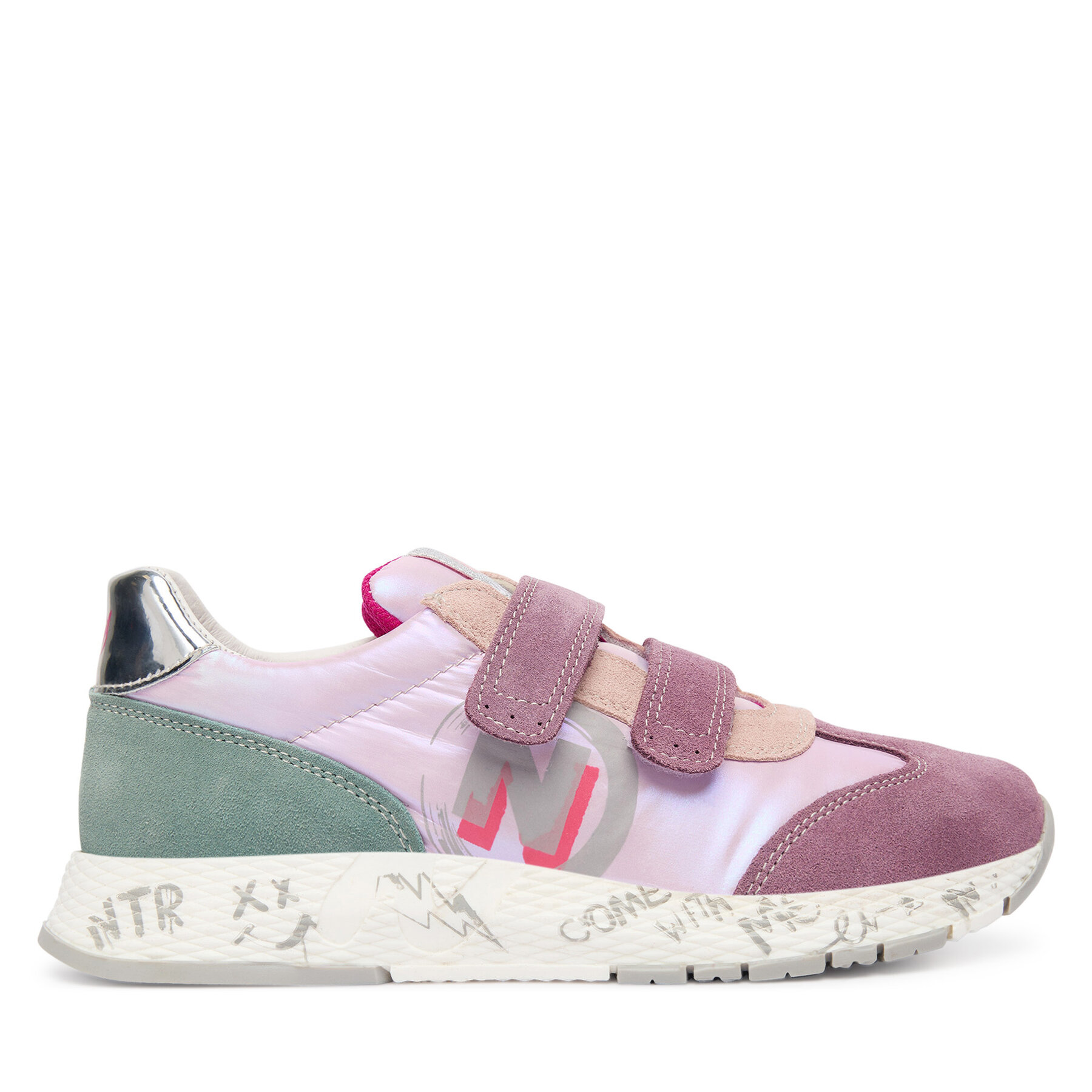 Sneakersy Naturino Jesko 2 Vl. 2018225-31-1I46 D Ružová