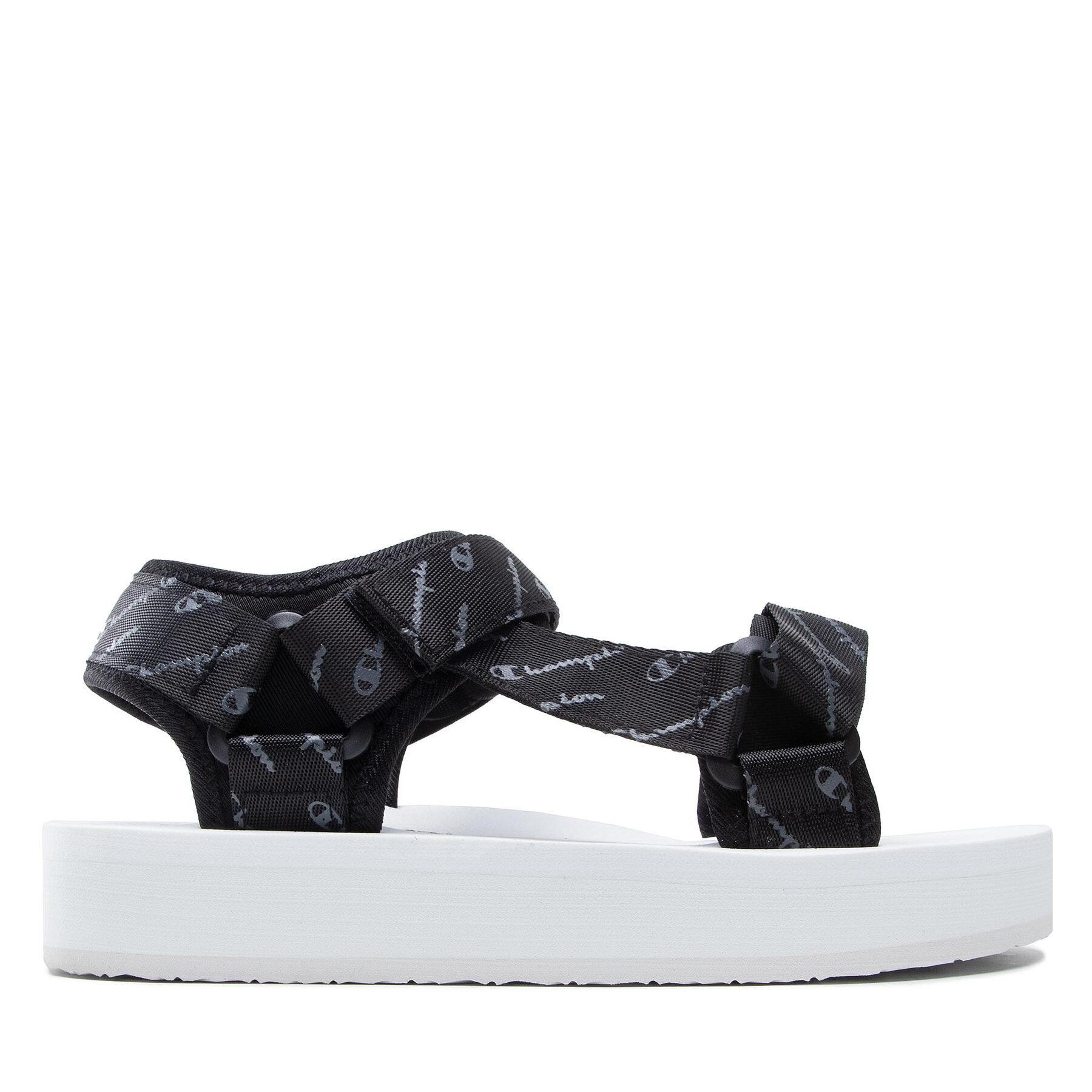 Damen Sandalen Champion, Schuhgröße 38, Schwarz, Mare S11227-CHA-KK002