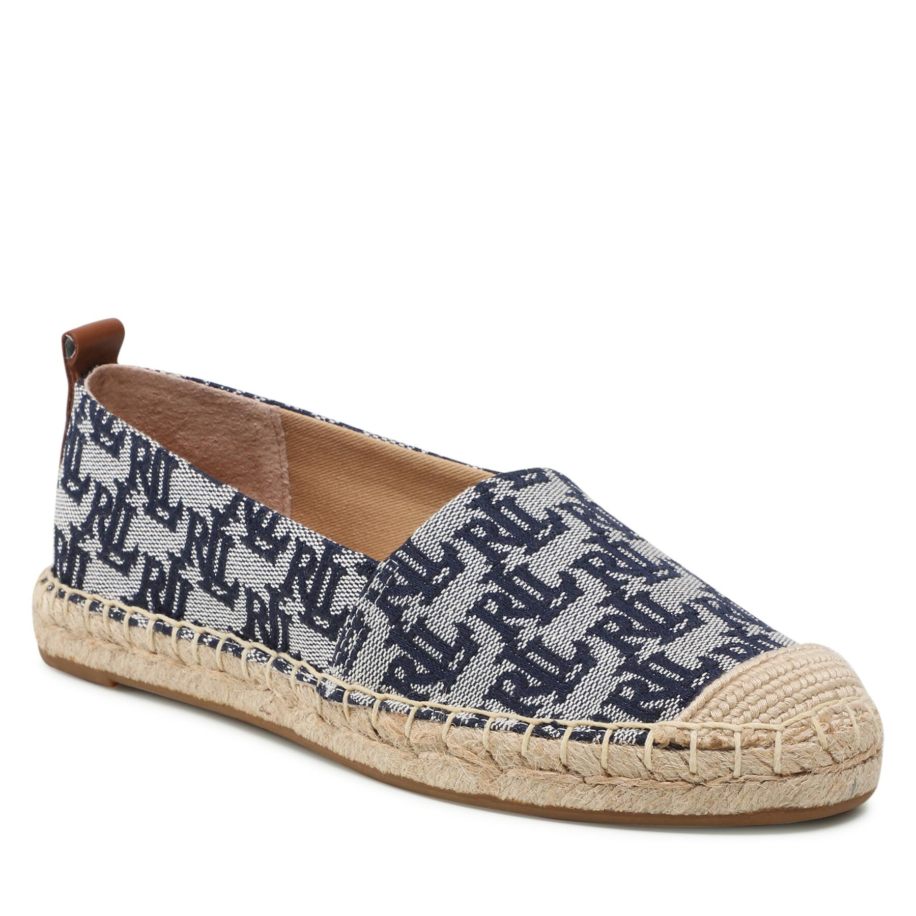Espadrile Lauren Ralph Lauren Cameryn 802860833004 Navy/Tan epantofi.ro imagine noua