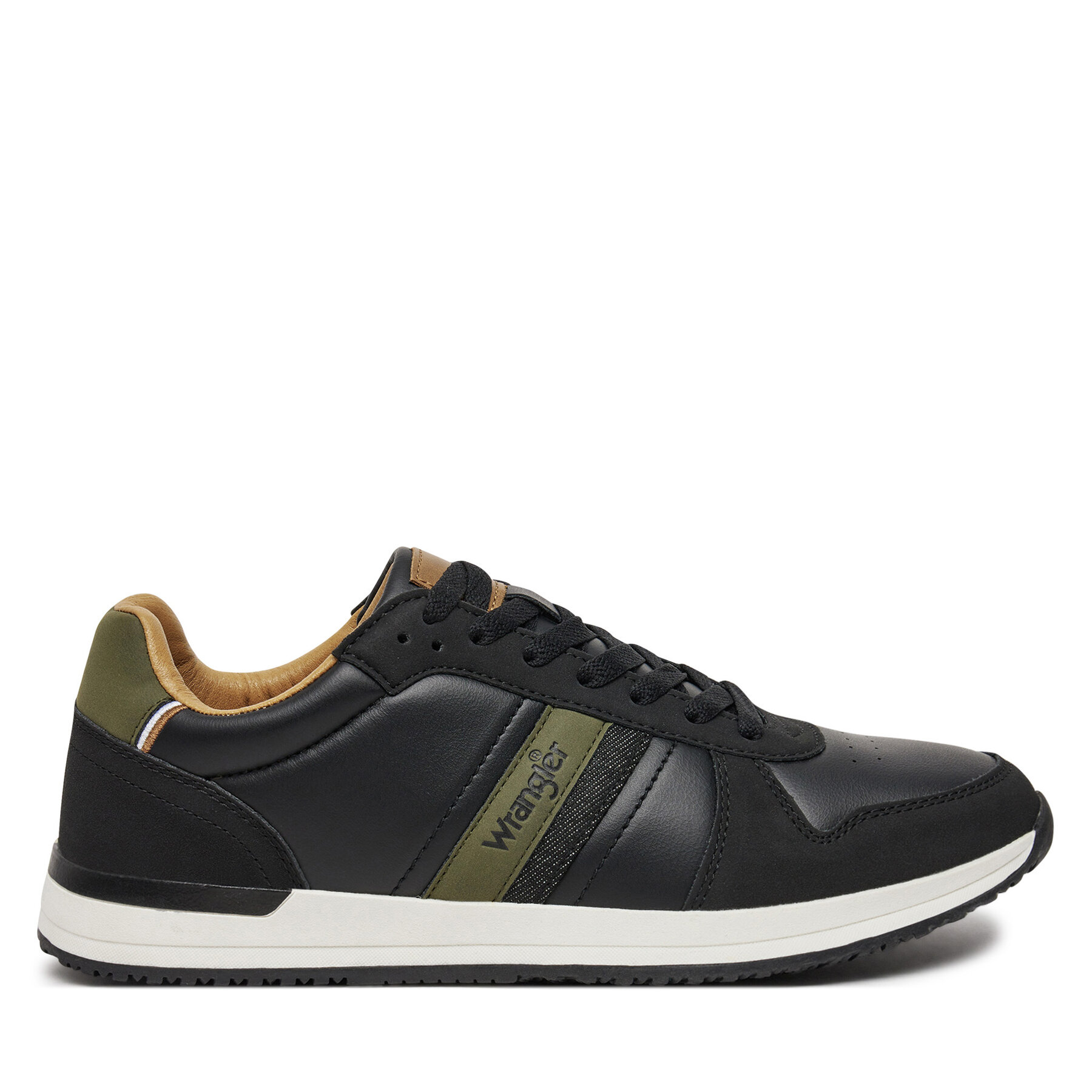 Pánske Sneakersy Wrangler, Rozmer: 40, Čierna, Wyatt Men Low 20243018.25Y