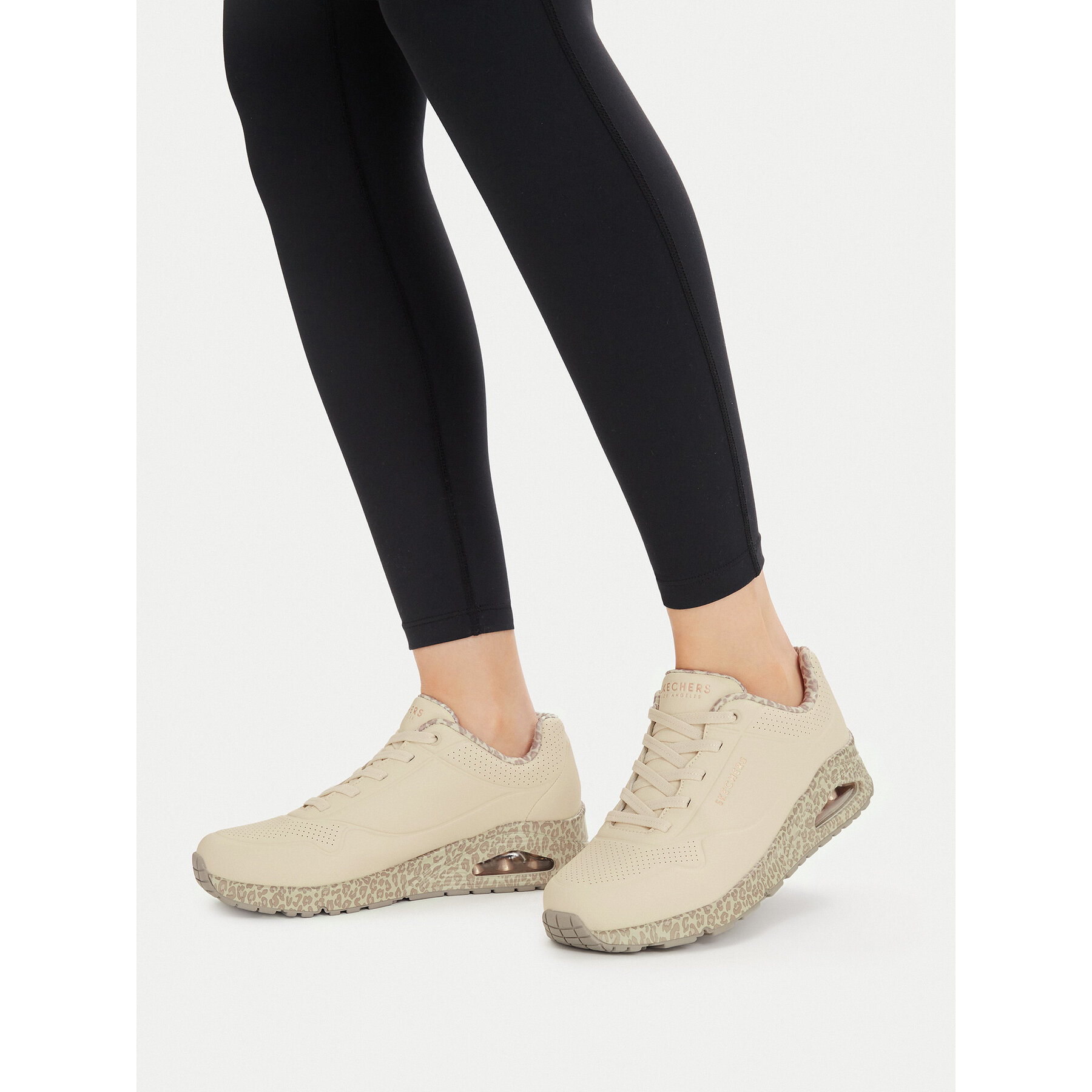Сникърси Skechers Uno - Safari Time 155412/WHLD Бежов