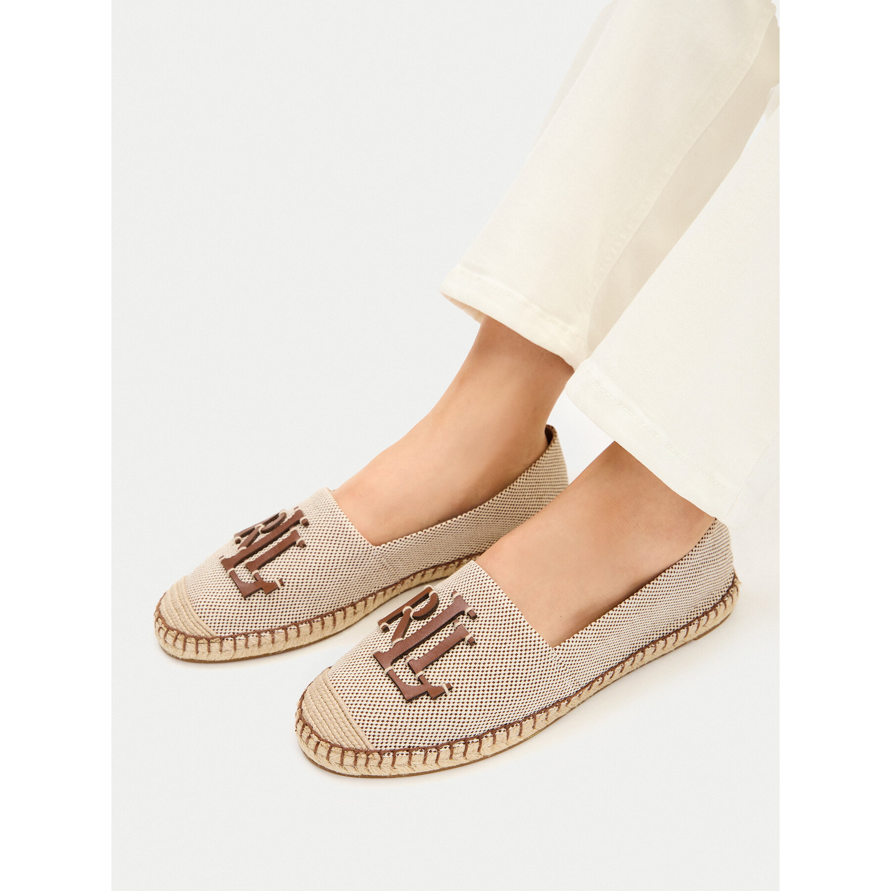 Еспадрили LAUREN RALPH LAUREN Cameryn 802P09065002 Бежов