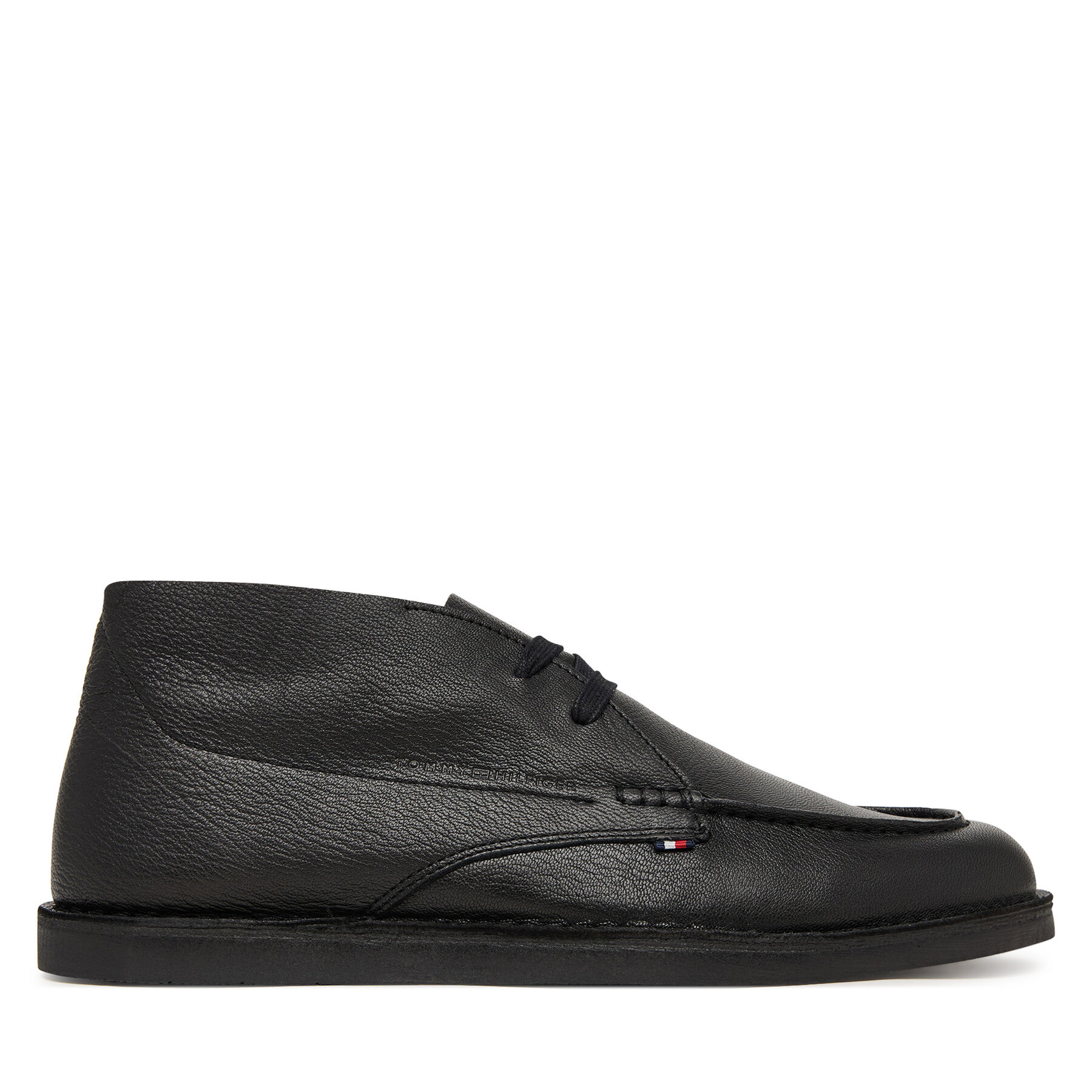Обувки Tommy Hilfiger Hilfiger Stitchdown Tbl Lth Chuk FM0FM05743 Черен