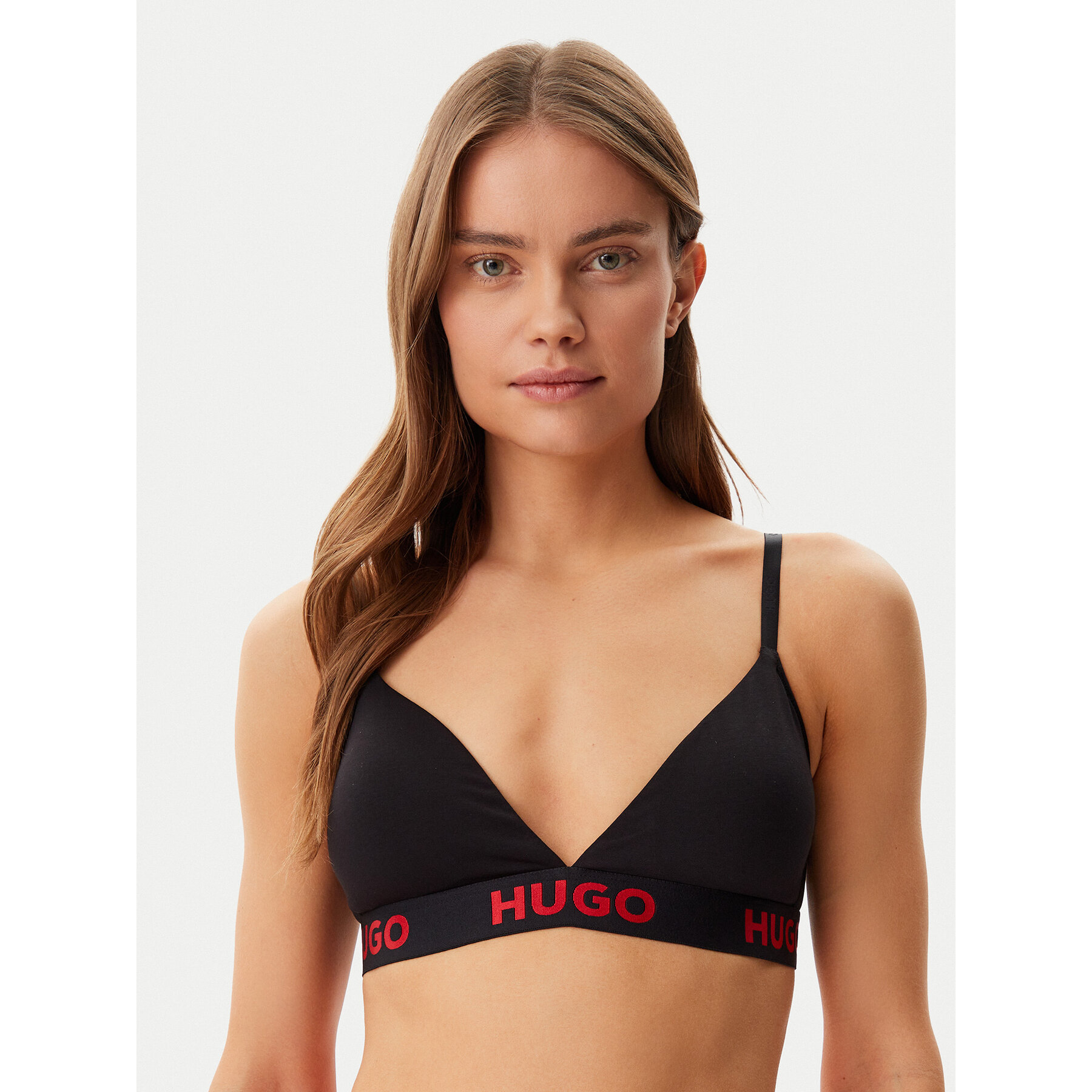 HUGO Bralette melltartó 50525383 Fekete