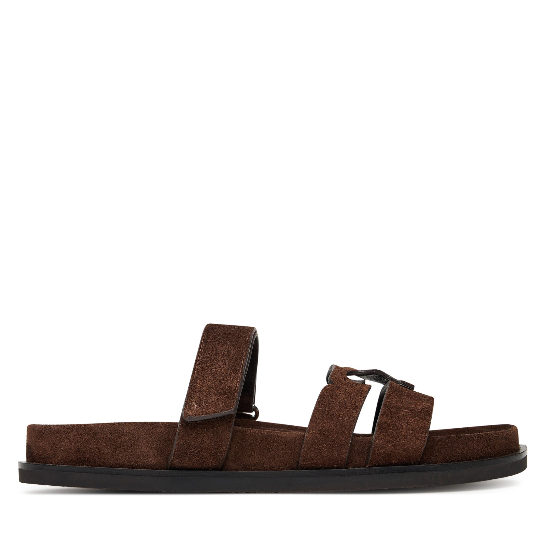 Nazouváky Tory Burch Ines Sport Slide 163481 Hnědá