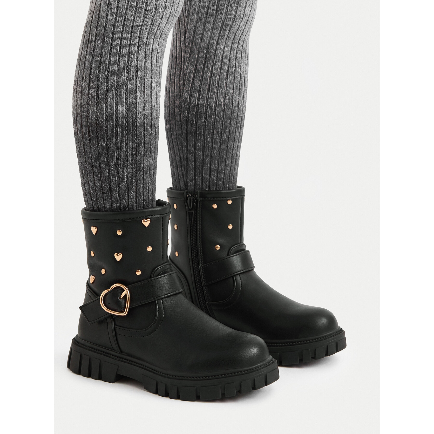 Botine DeeZee CEO-CM241227-8 Negru