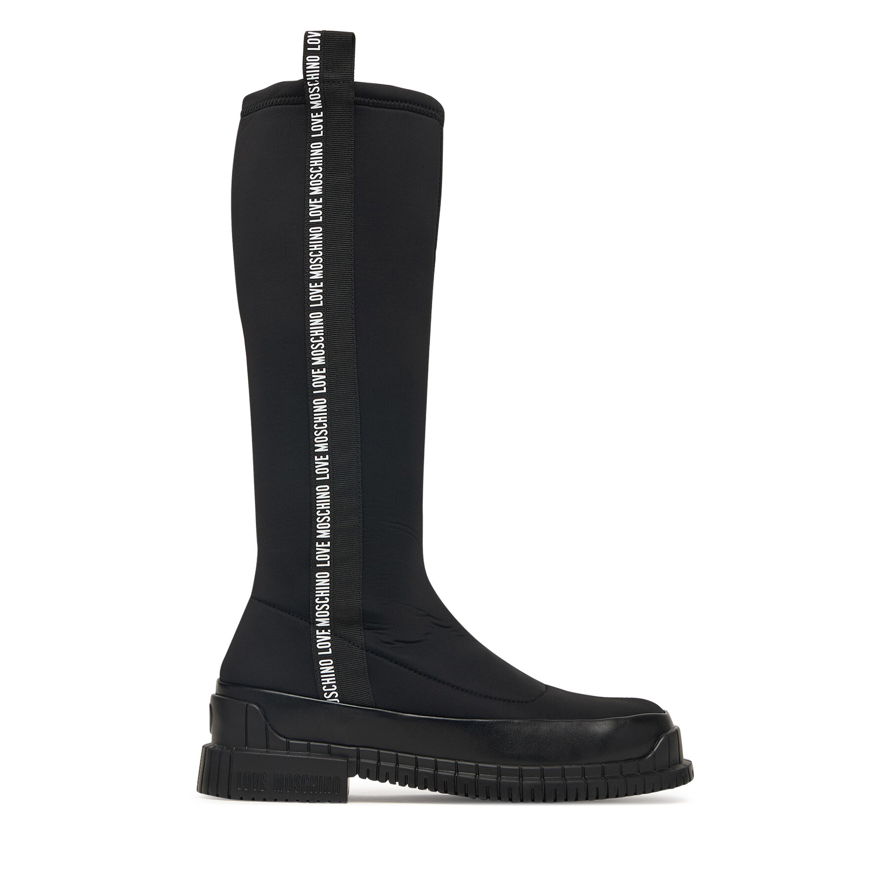 Ботуши LOVE MOSCHINO JA26103G1PIM400A Черен