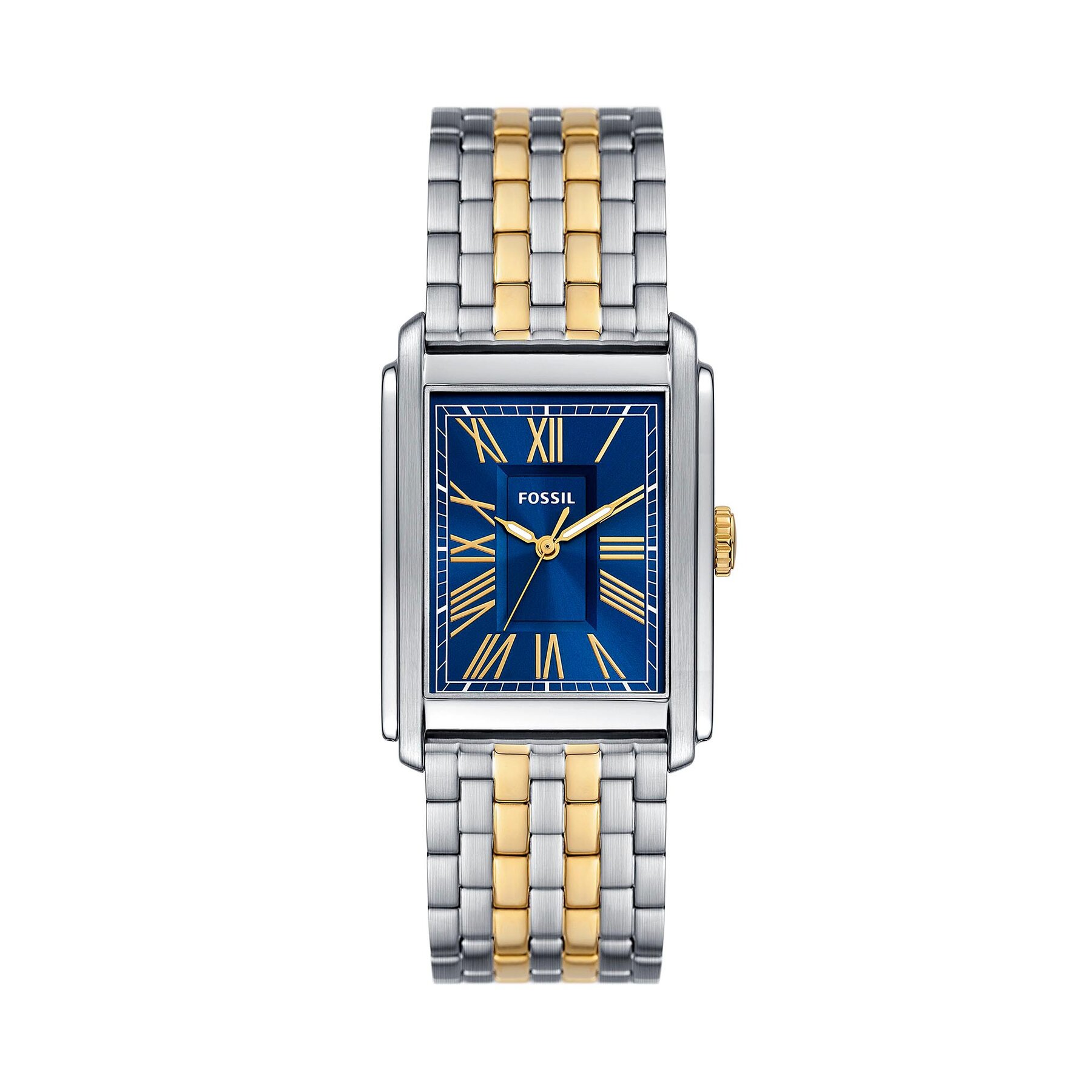 

Годинник Fossil Carraway FS6010 Navy/Silver, Срібний