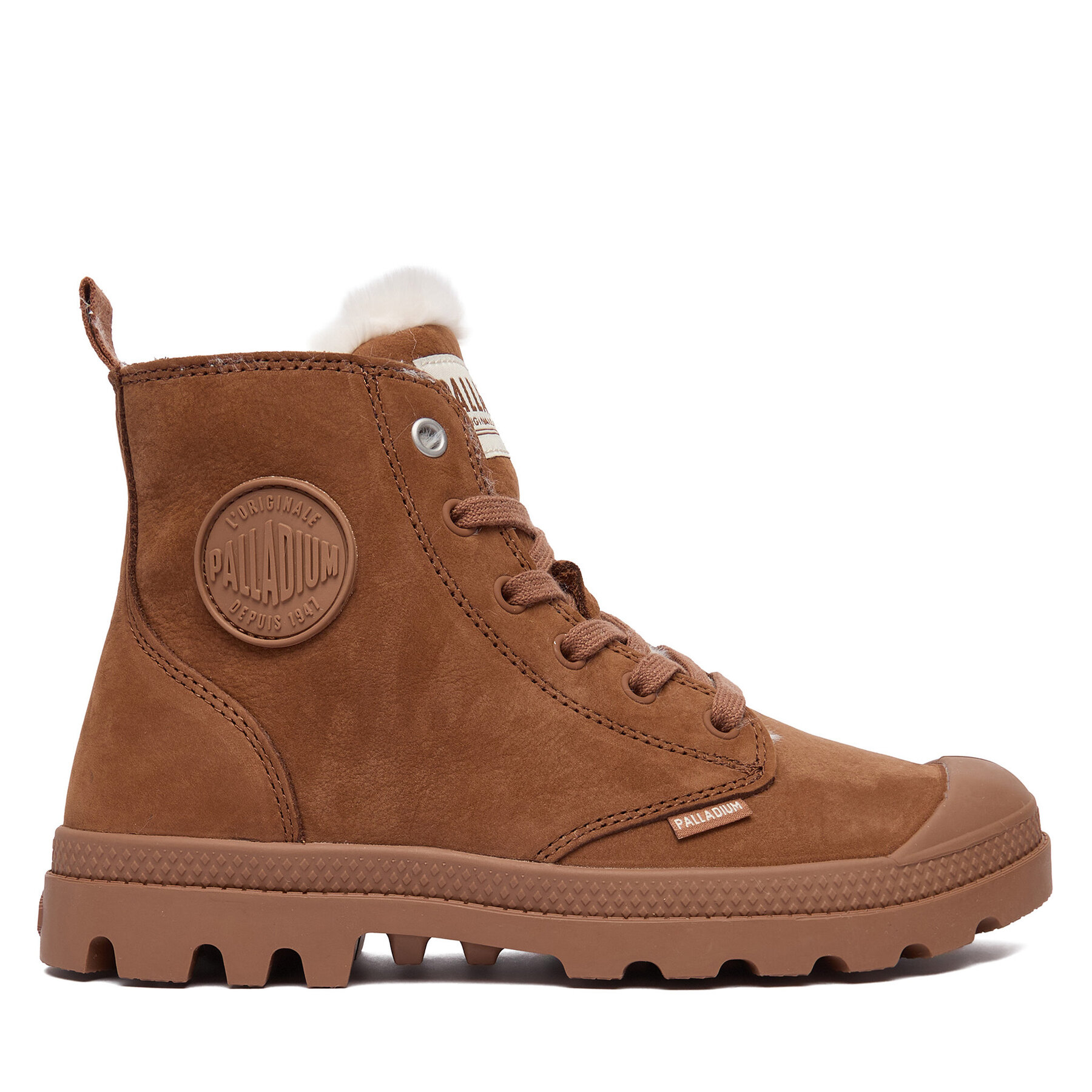 Scarponcini Palladium Pampa Hi Zip Wl 95982-291-M Marrone