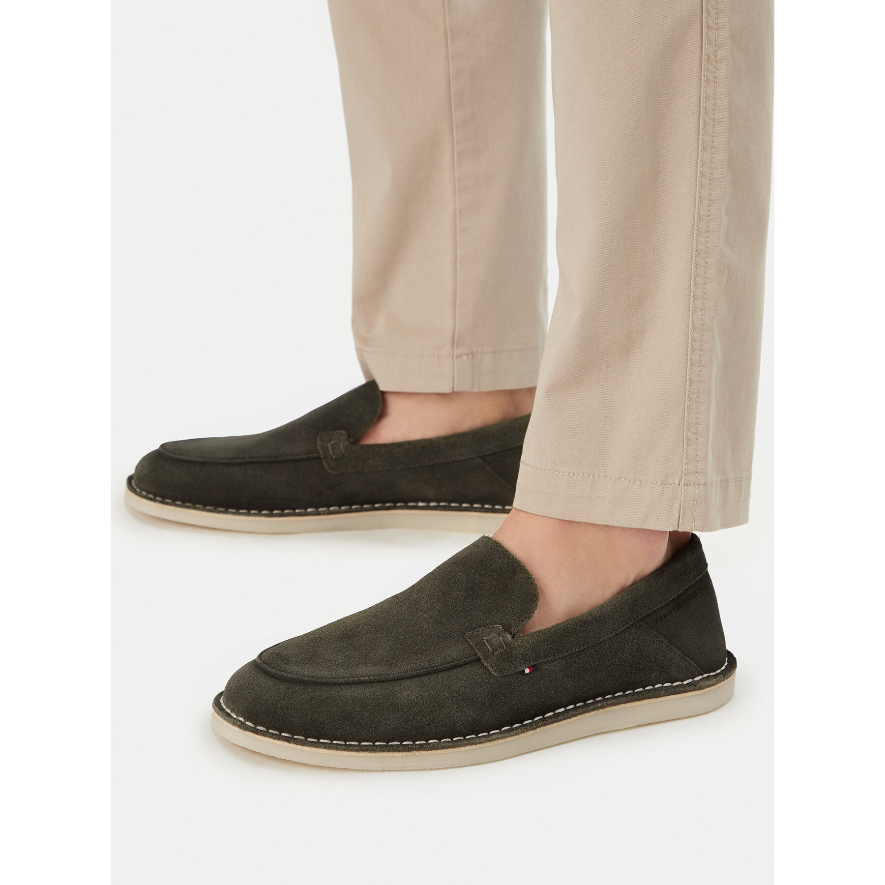 Mokasíny Tommy Hilfiger FM0FM05782 Zelená
